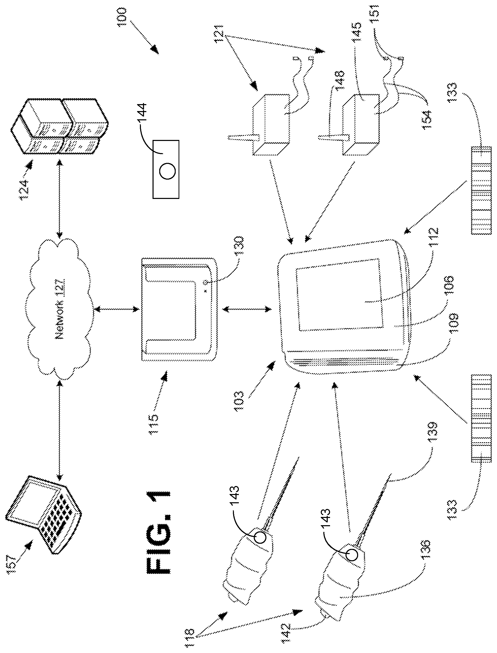 Patent US12359976 — Image-based verification of checklist items — Figure 1