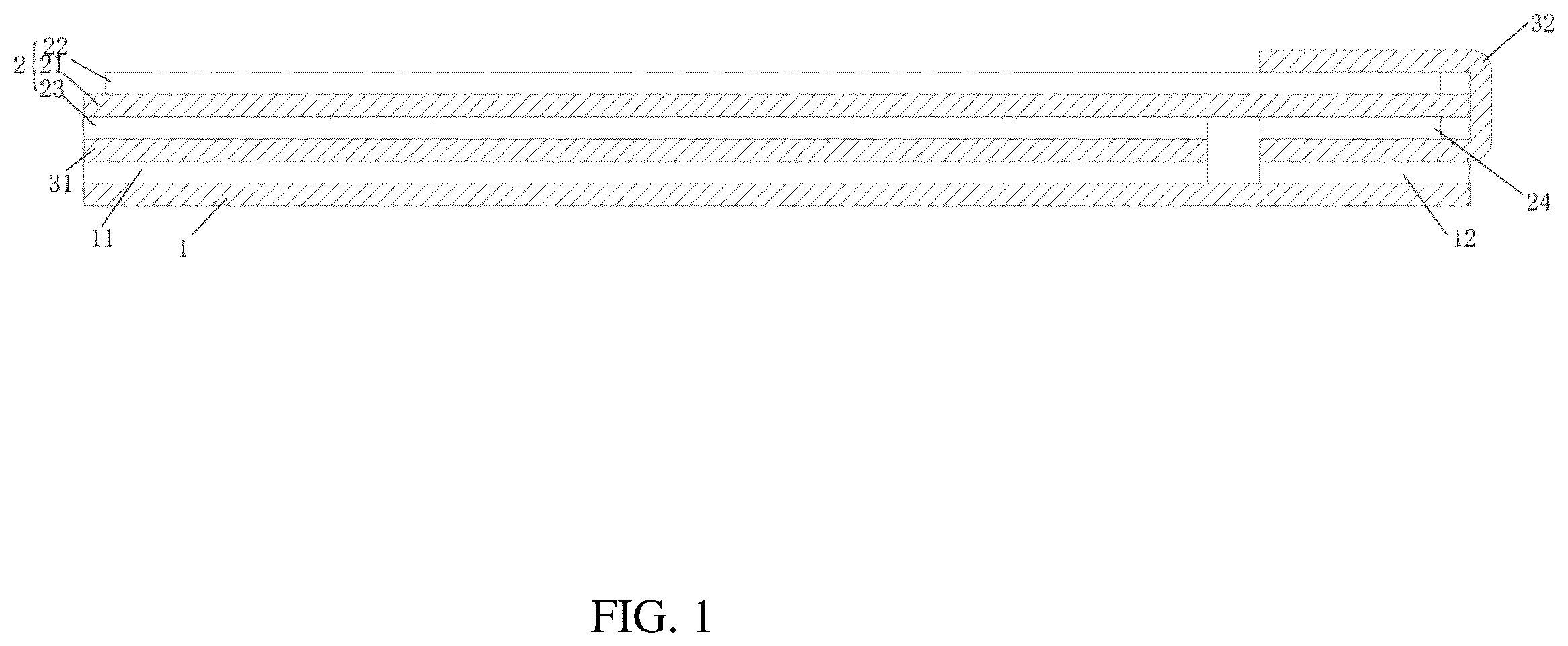 Patent US12359985 — Transduction unit of non-contact human sleep physiological parameter detection sensor — Figure 1