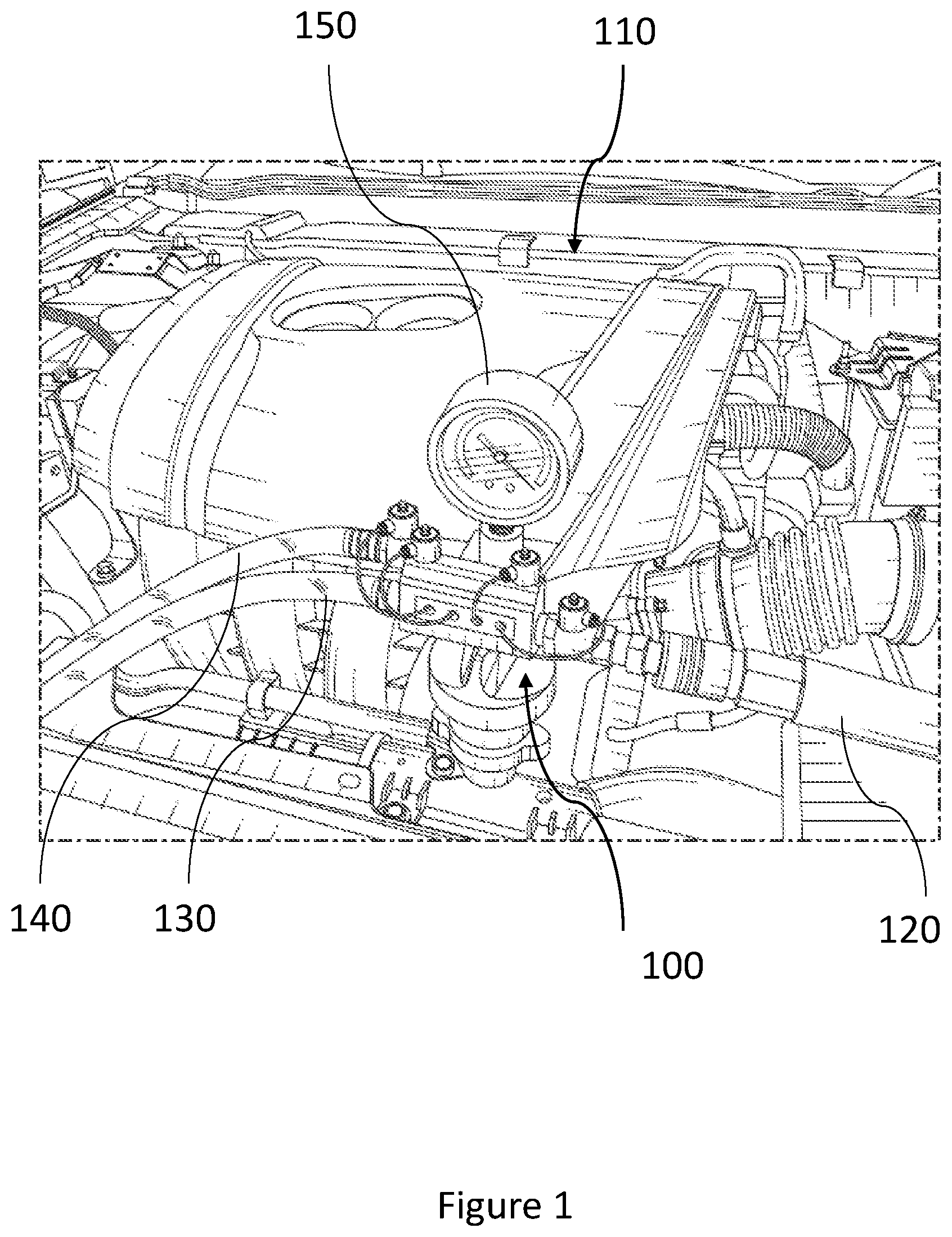 Patent US12360001 — Pressure testing and refilling devices, systems, and methods — Figure 1
