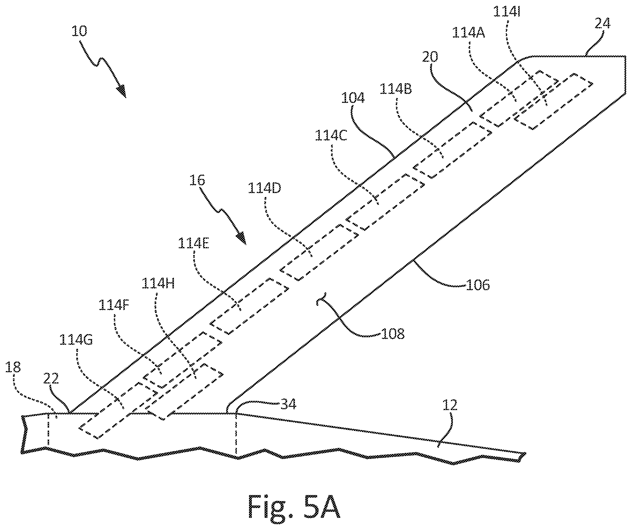 Patent US12360134 Figure 14 – Angle of attack sensor with sloped faceplate