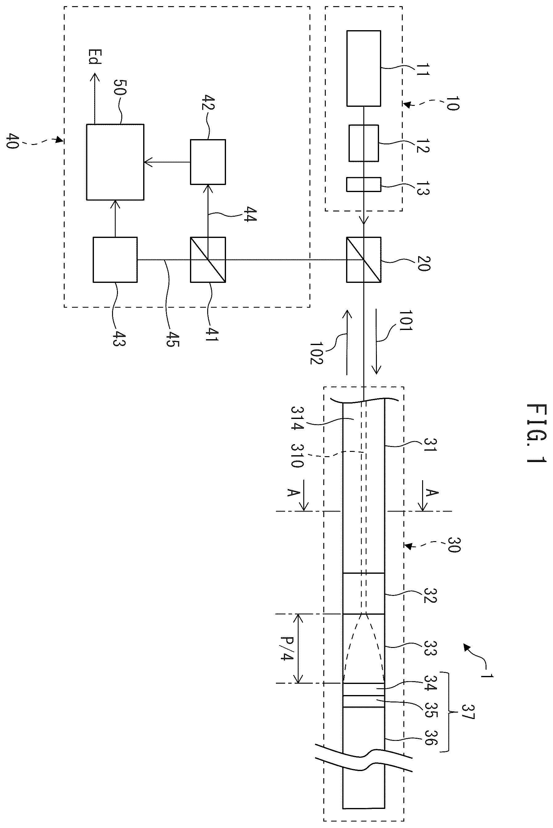 Patent US12360180 — Magnetic field sensor head and method for manufacturing same — Figure 1