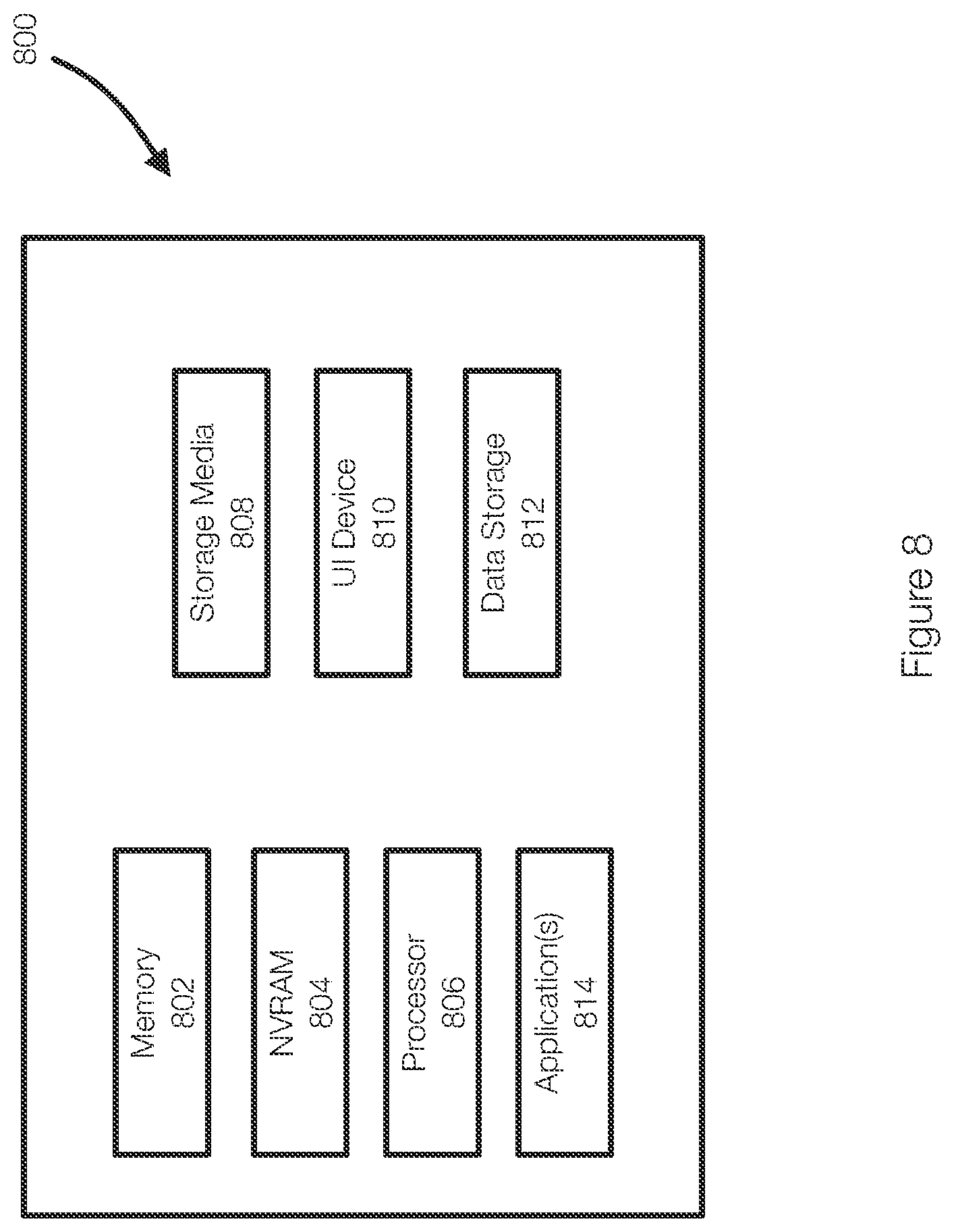 Patent US12360196 Figure 8 – Peer-based positioning of mobile devices