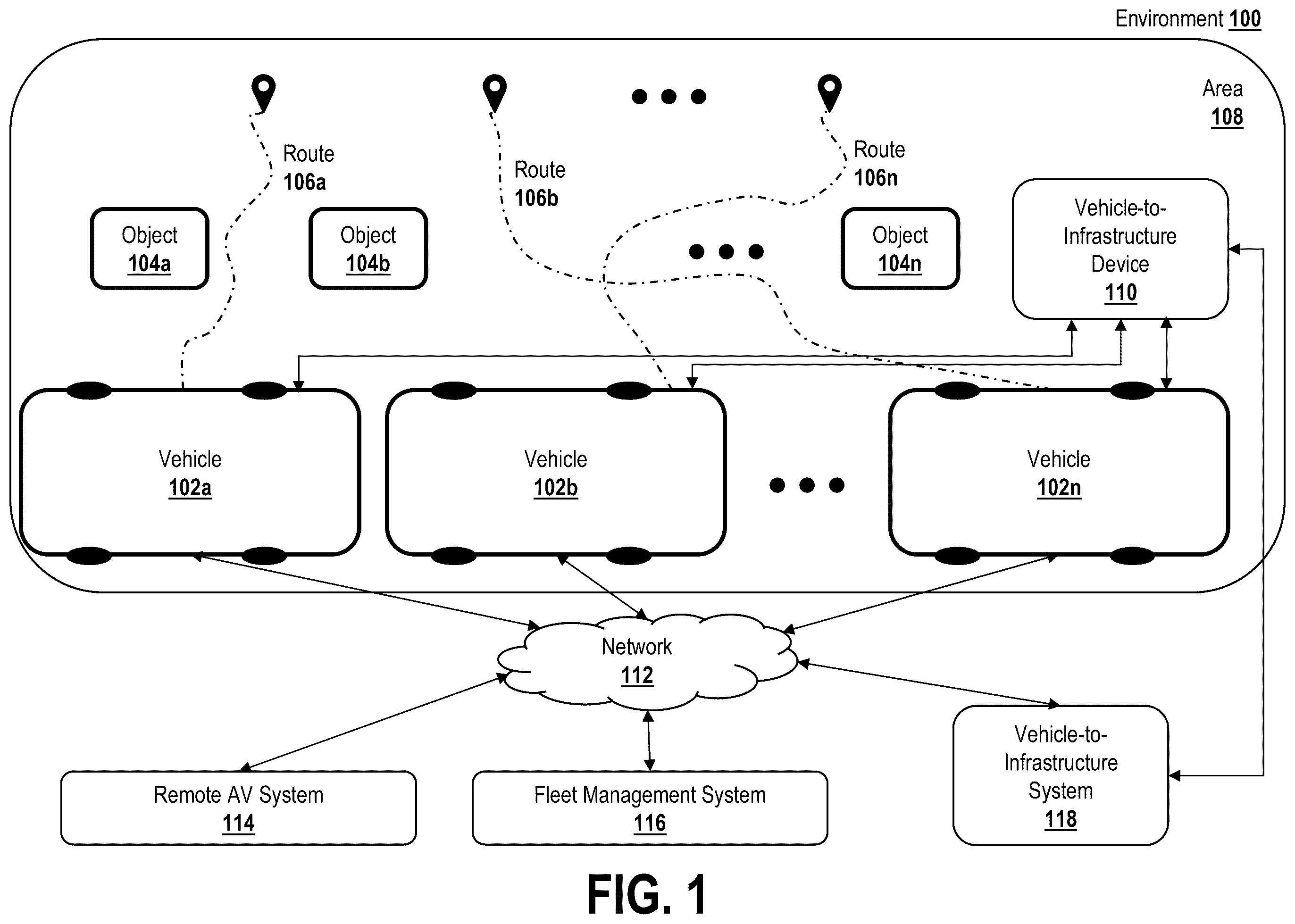 Patent US12360206 Figure 1 – Calibration courses and targets