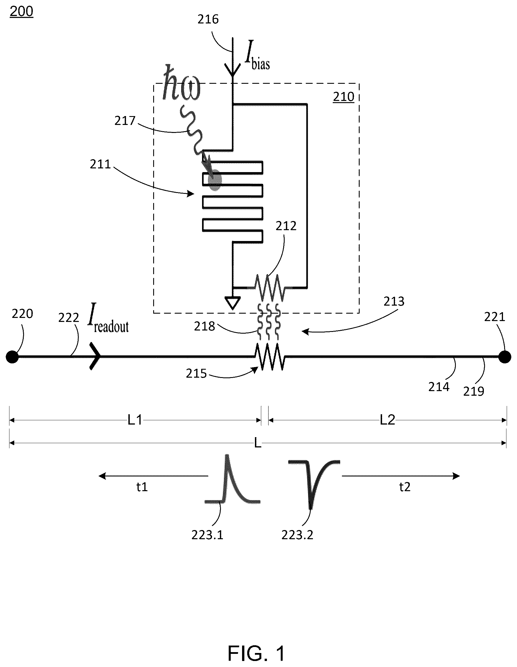 Patent US12360257 Figure 1 – Thermally coupled imager for performing time and position sensitive imaging of single photons