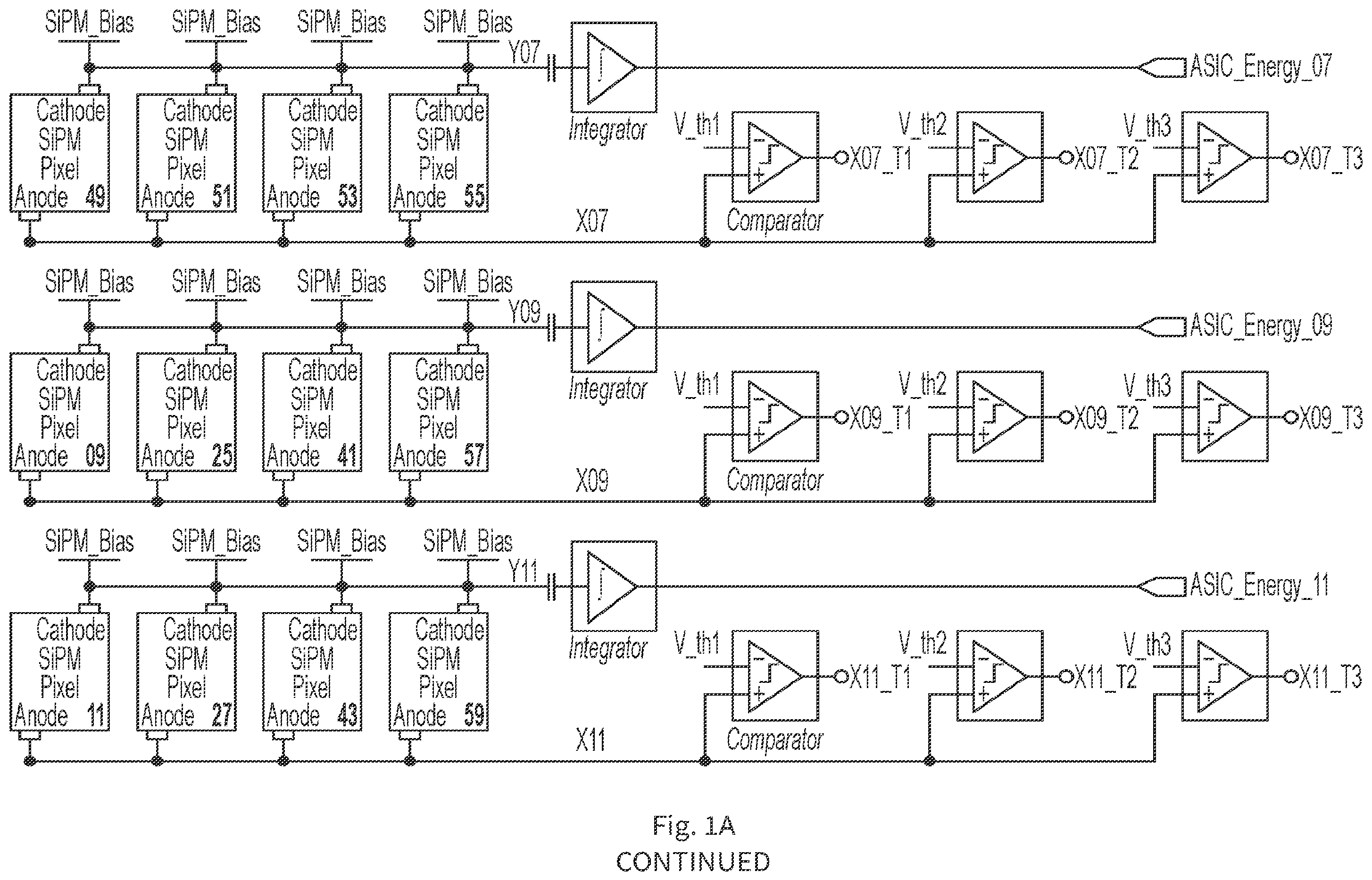 Patent US12360262 Figure 2 – System and method for power-efficient multiplexing for high resolution time-of-flight positron emission tomography modules with intercrystal light sharing