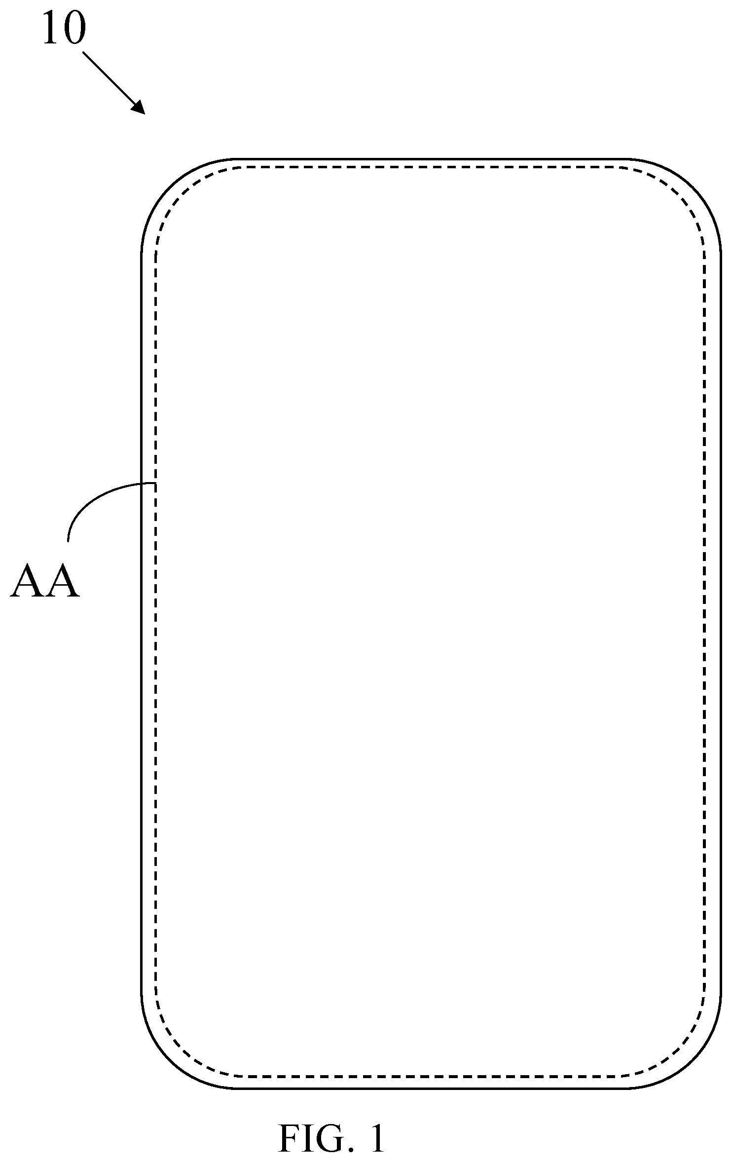 Patent US12360301 Figure 1 – Display panel