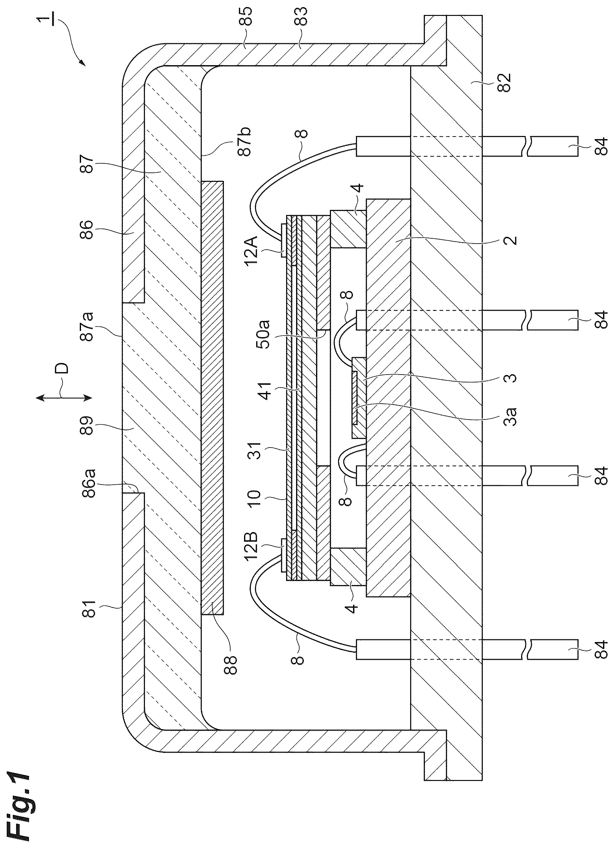 Patent US12360356 — Optical filter device and method for controlling optical filter device — Figure 1