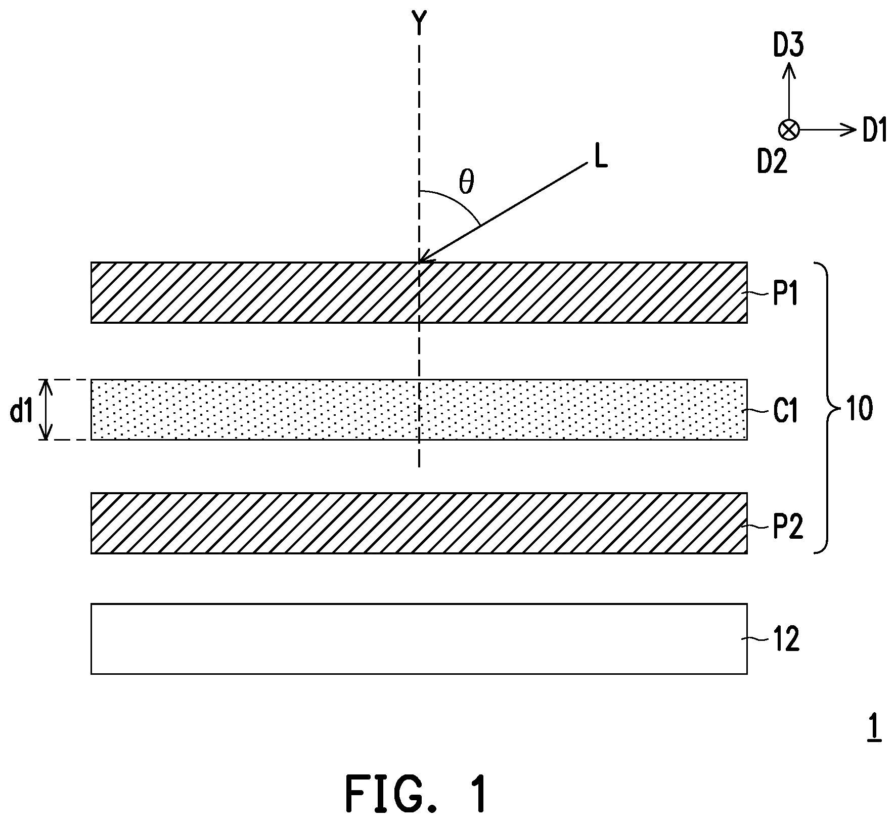 Patent US12360374 — Electronic device — Figure 1