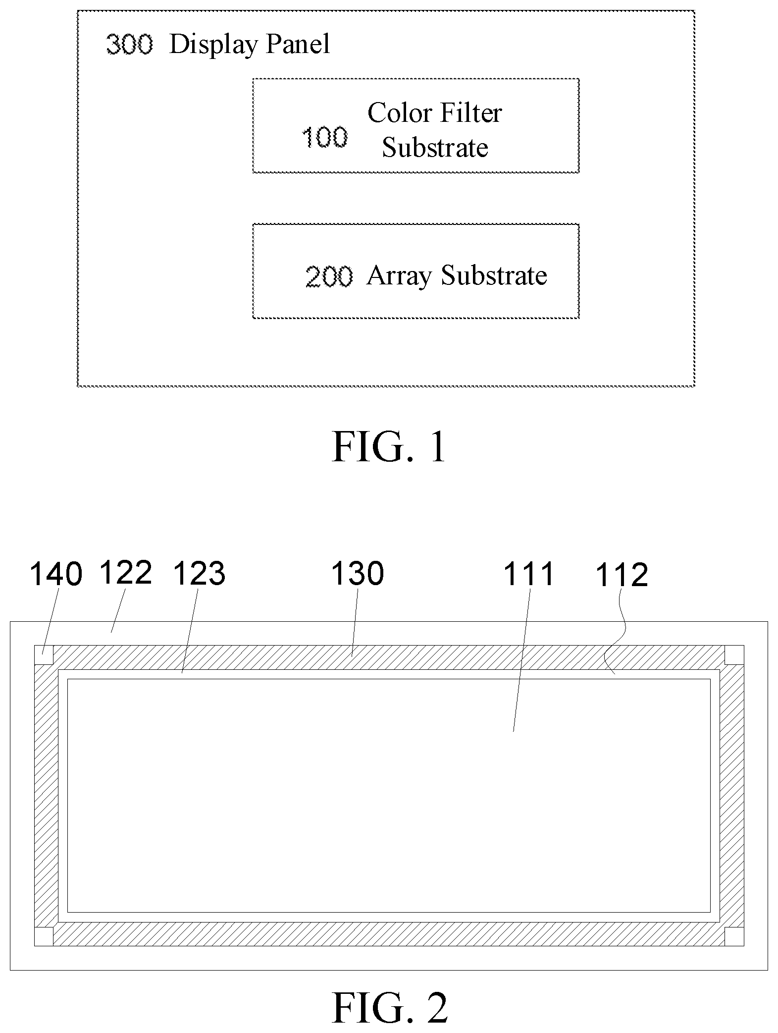 Patent US12360415 — Color filter substrate, method for manufacturing the same, and display panel — Figure 1