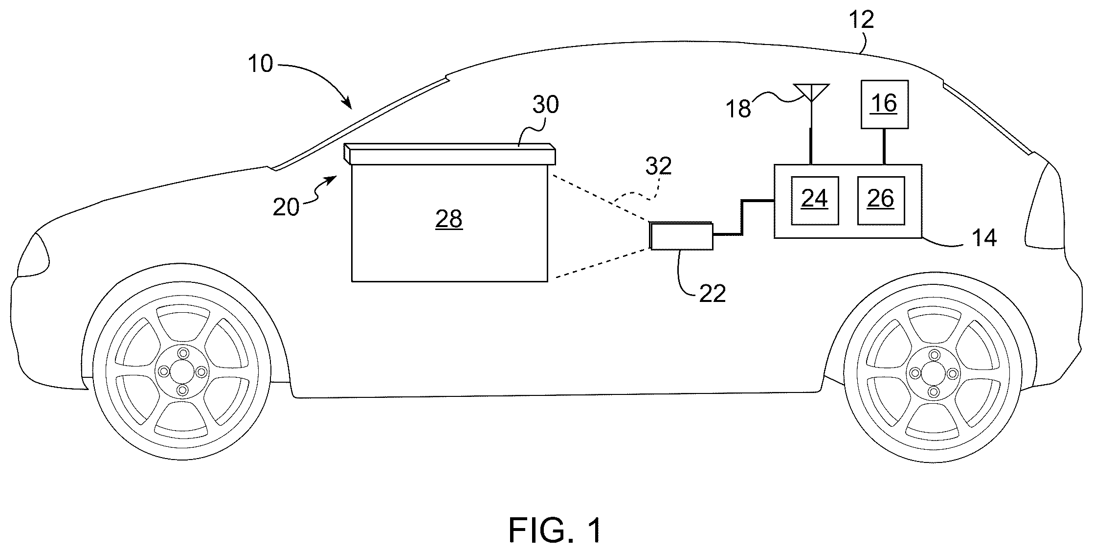 Patent US12360447 — Reconfigurable display system — Figure 1