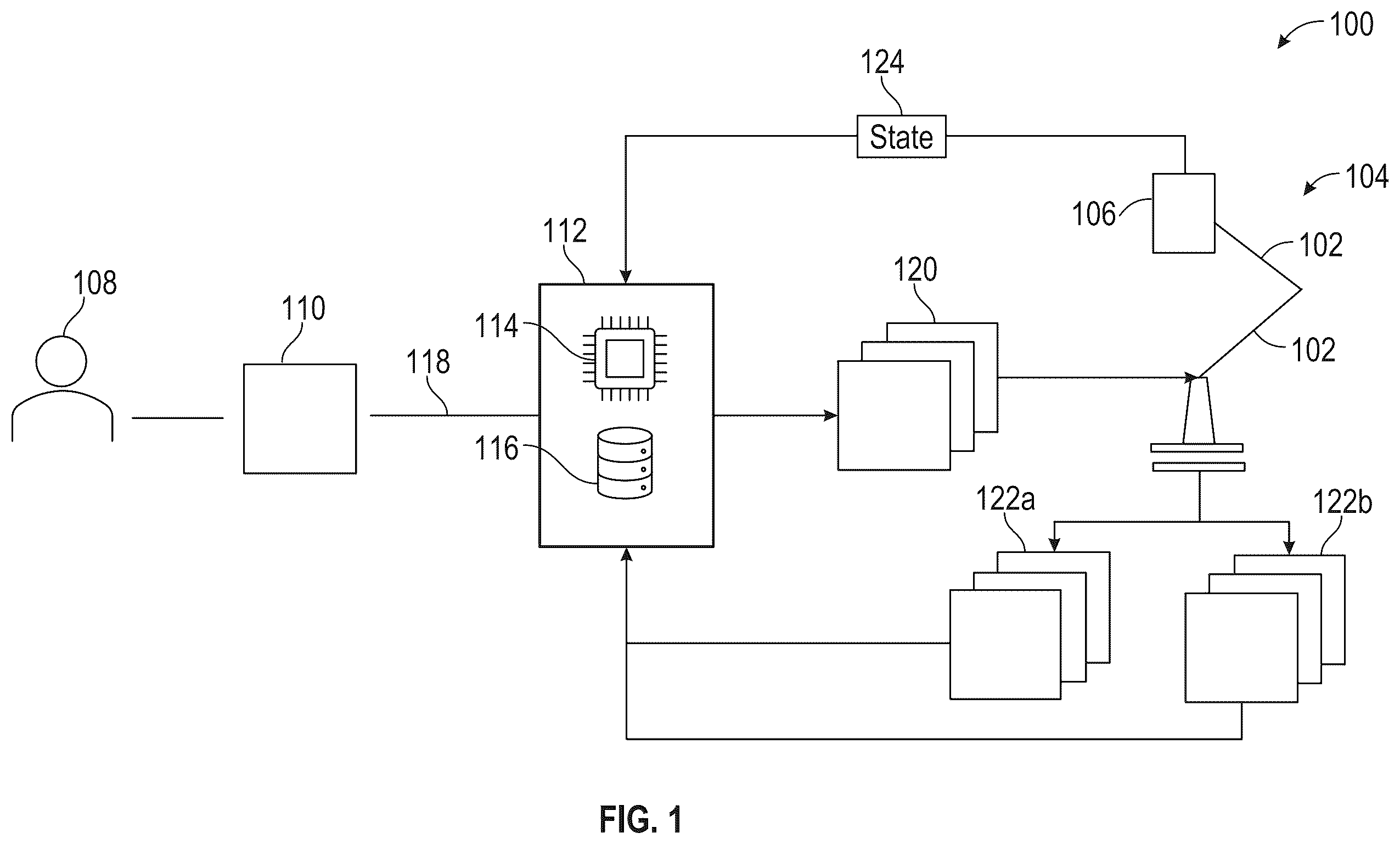 Patent US12360538 — Operations of articulating boom assemblies — Figure 1