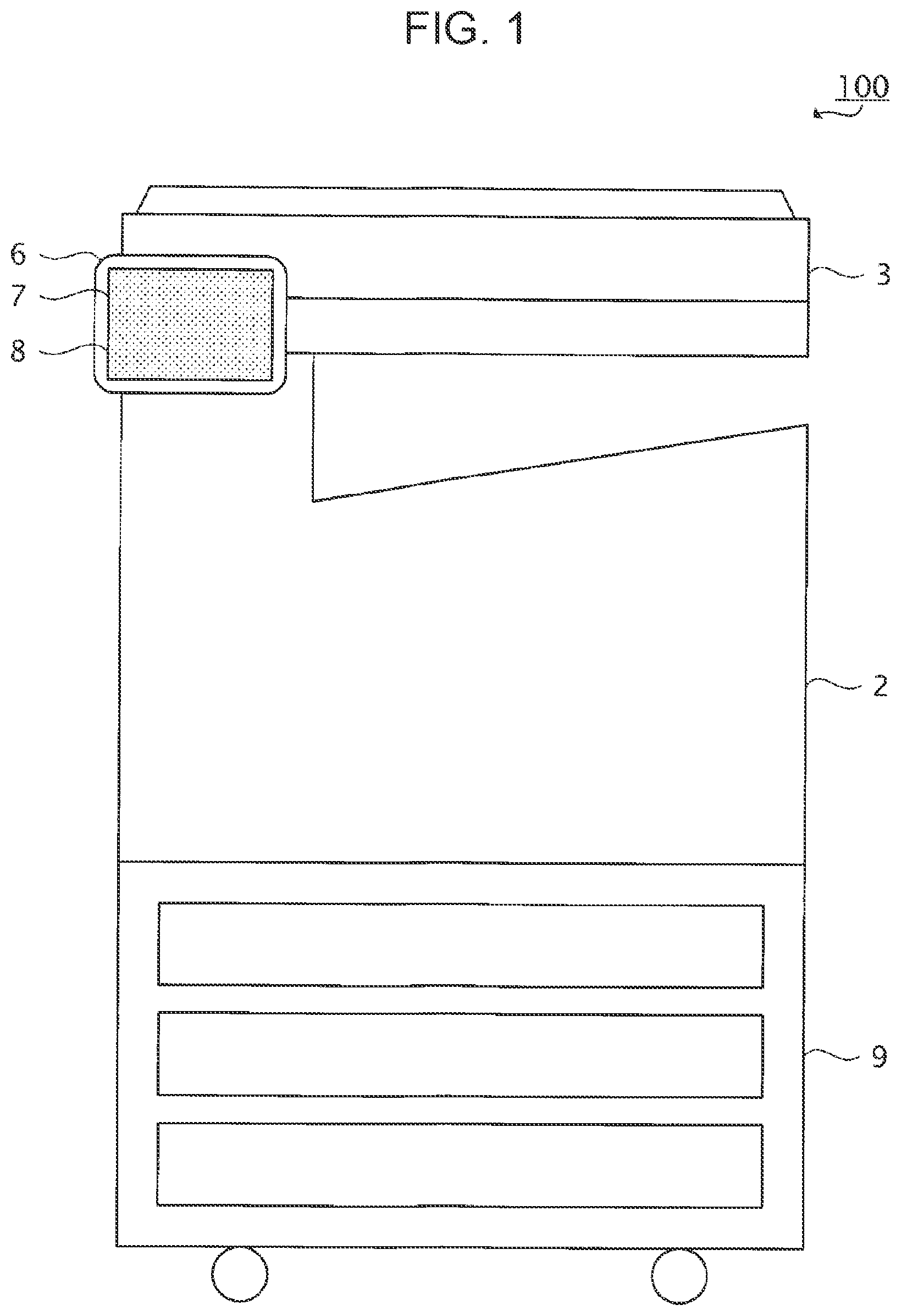 Patent US12360616 — Display apparatus and image forming apparatus — Figure 1