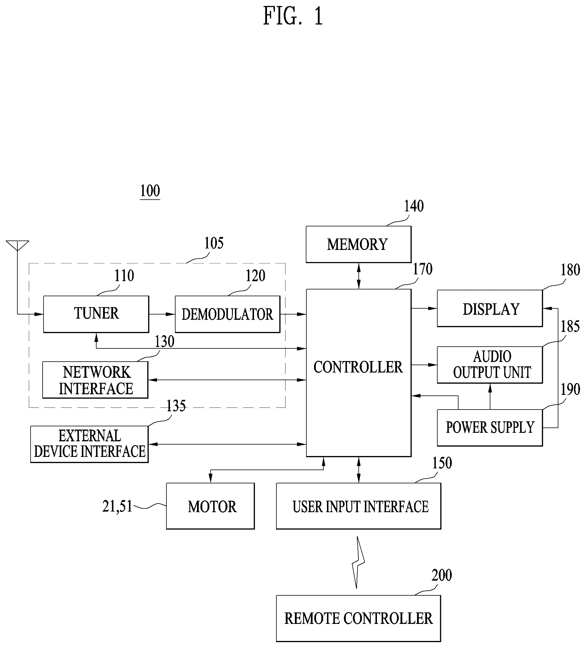 Patent US12360728 — Display device and control method therefor — Figure 1