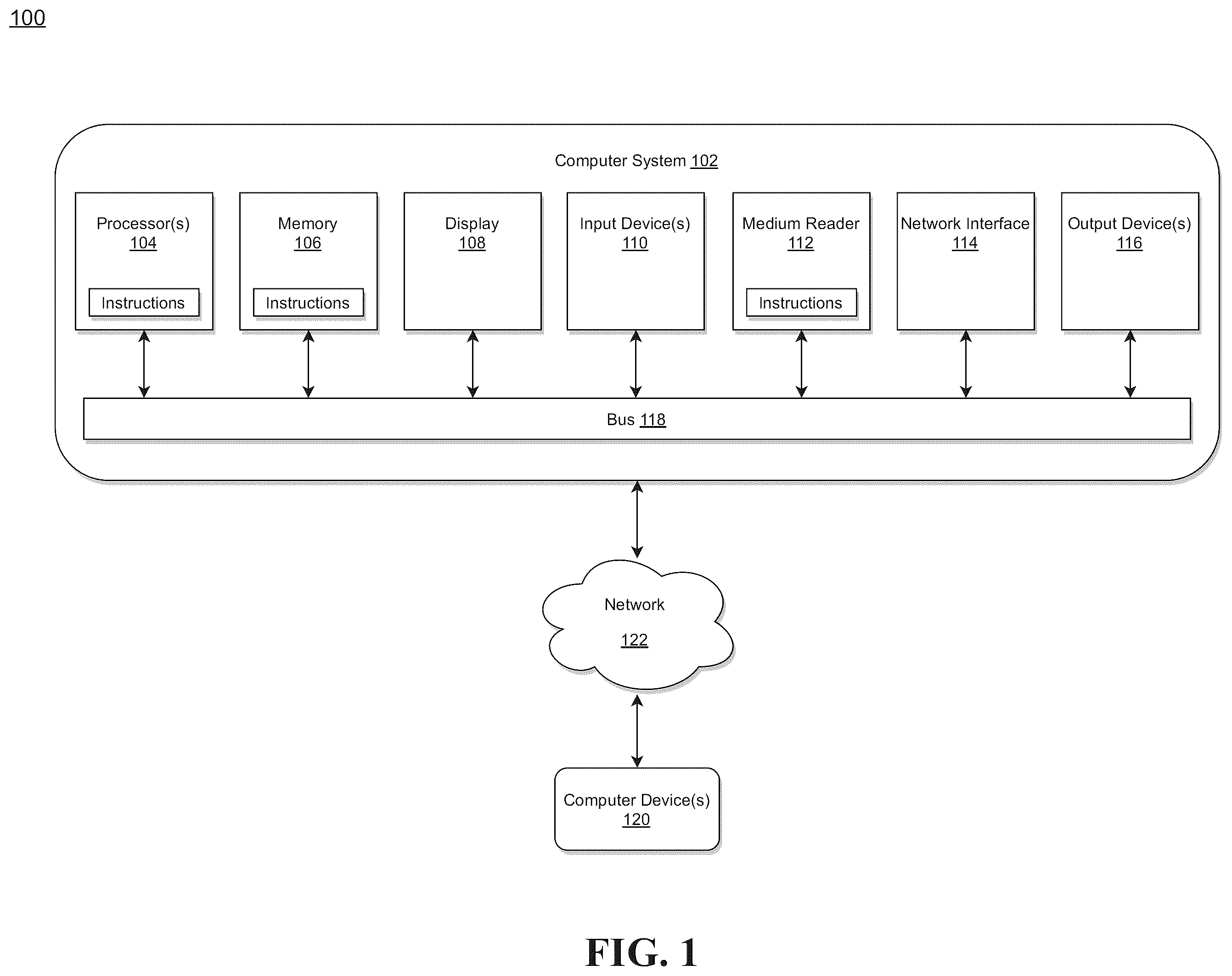 Patent US12361009 Figure 1 – System and method for providing end-to-end observability for distributed event-driven applications