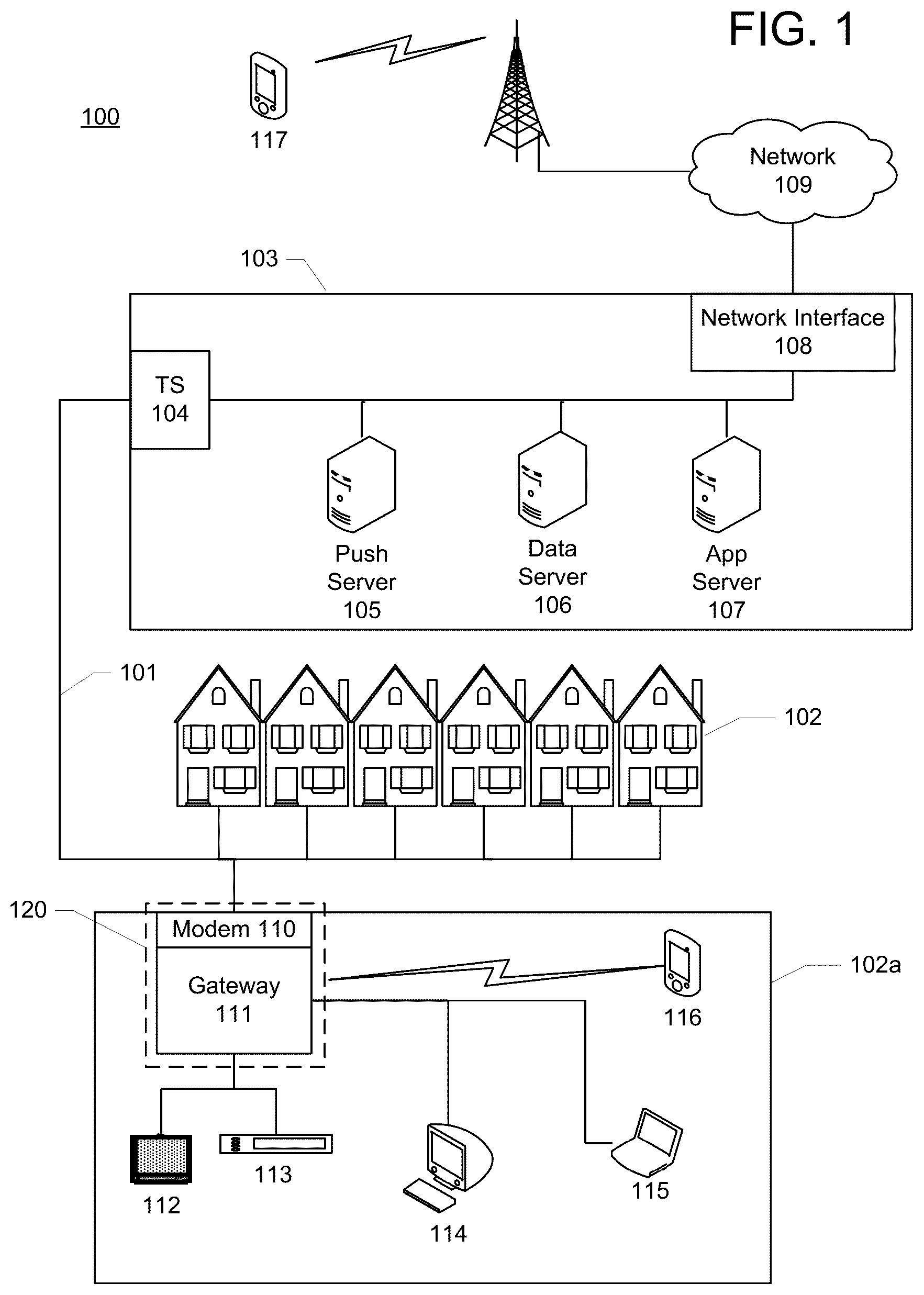 Patent US12361062 — Selecting and sharing content — Figure 1