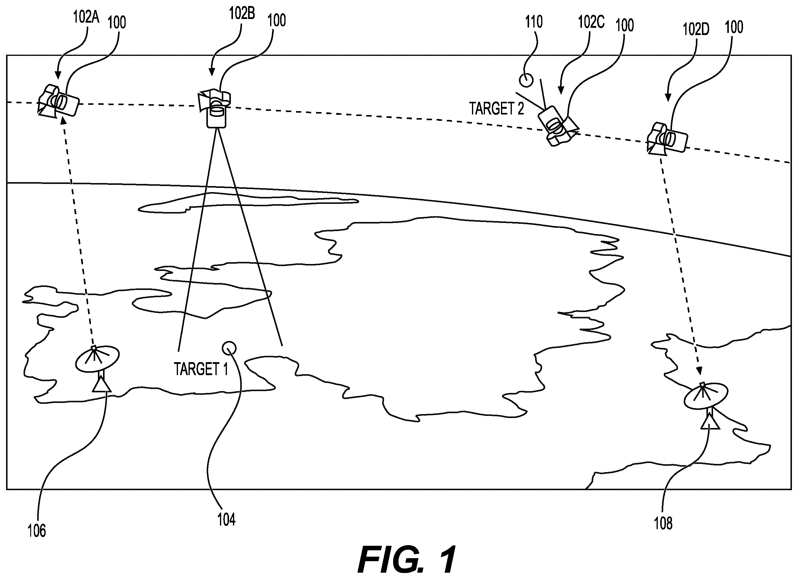 Patent US12361084 — System and method for remote sensing using data fingerprinting methodologies — Figure 1