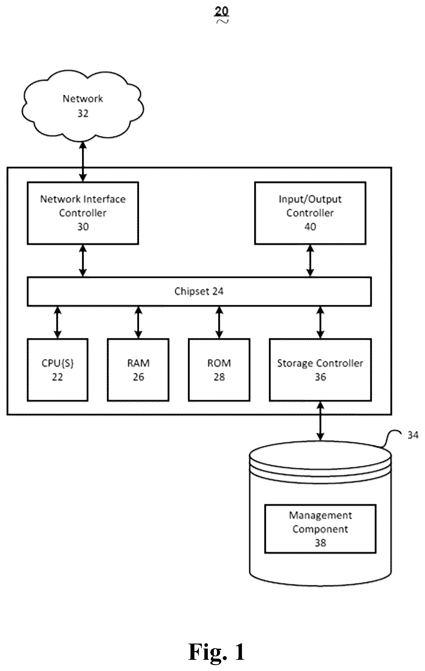 Patent US12361087 — Content display adjustment — Figure 1