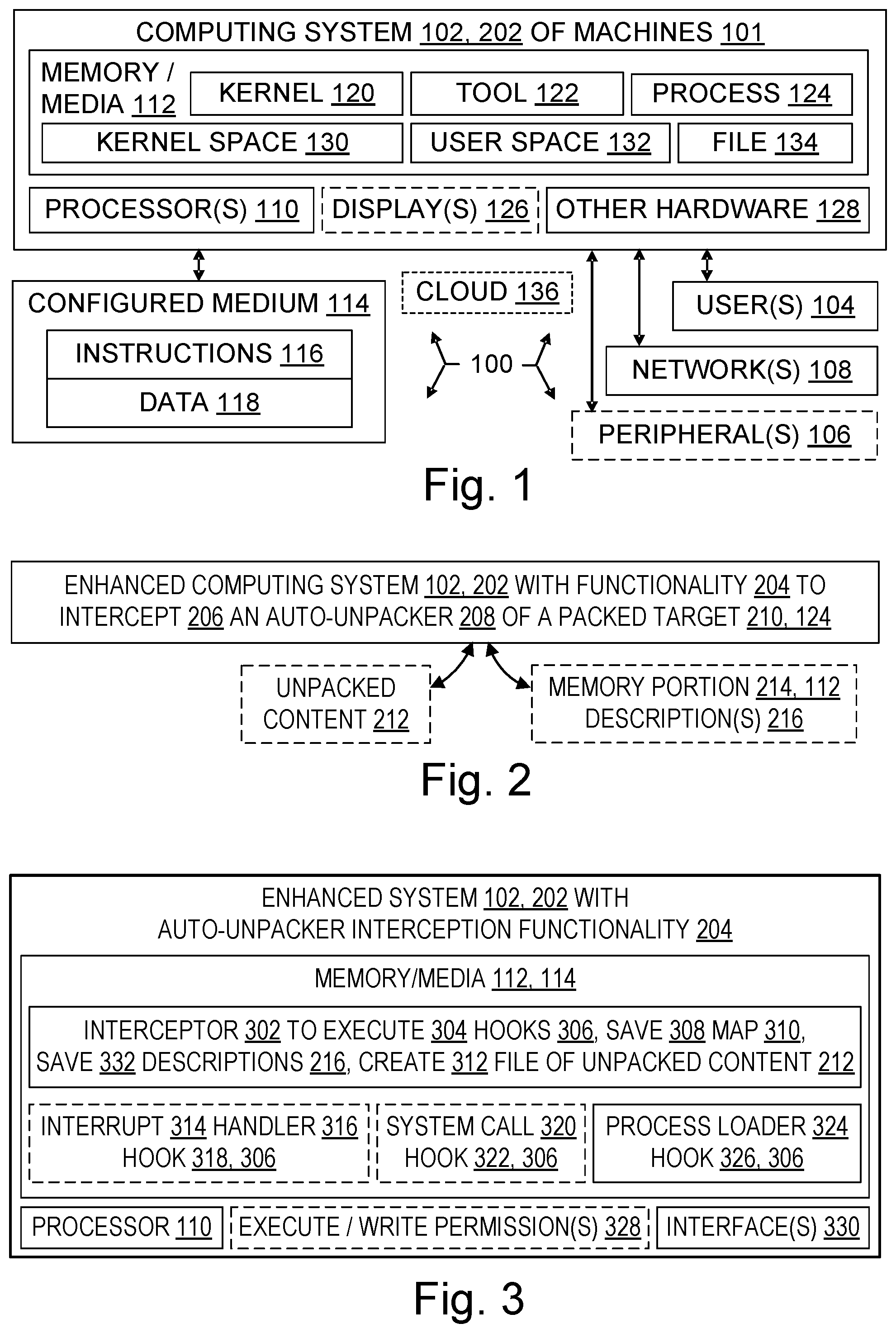 Patent US12361131 — Unpacking software via auto-unpacker interception — Figure 1