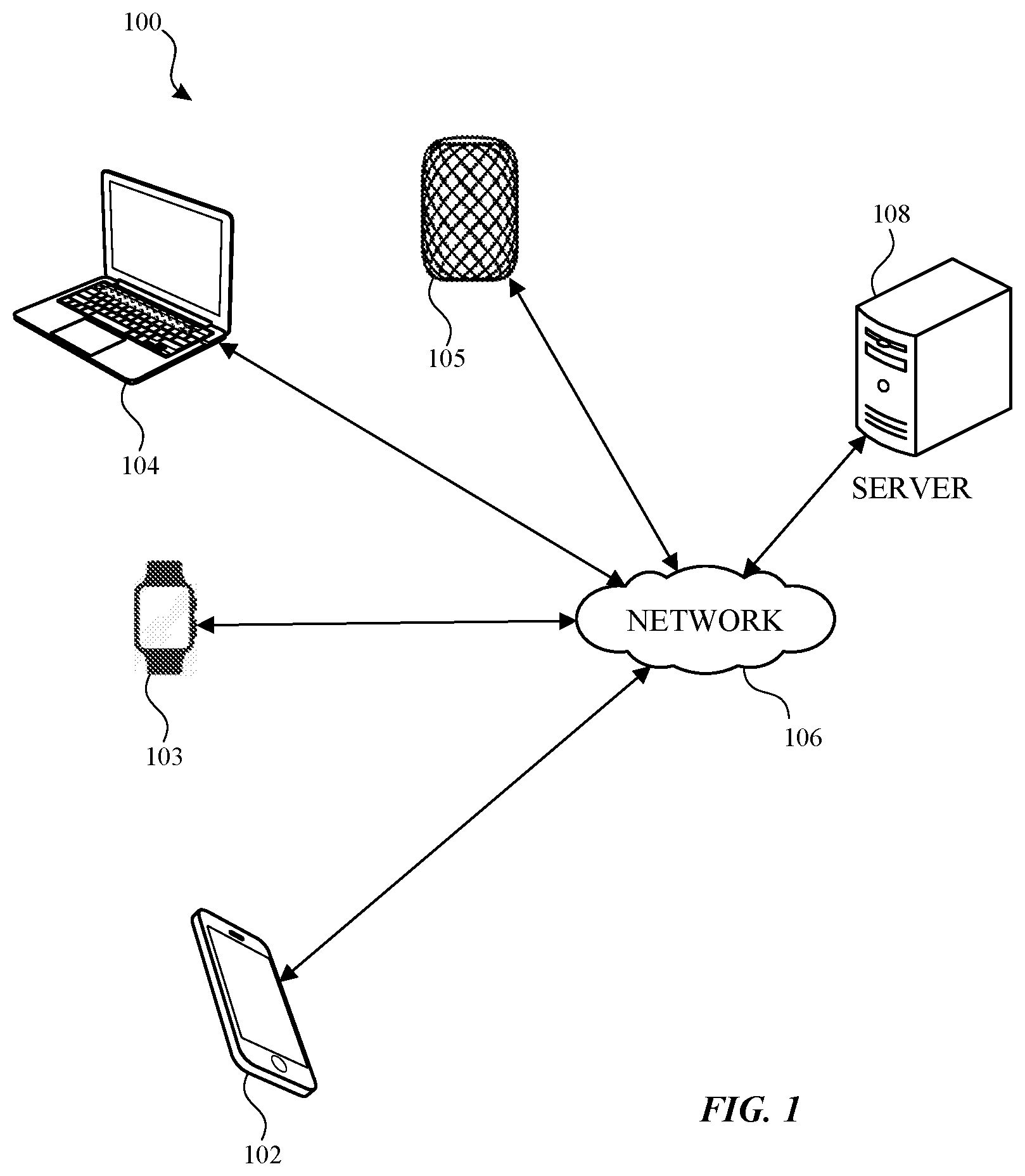 Patent US12361143 — Providing user information in association with messaging — Figure 1