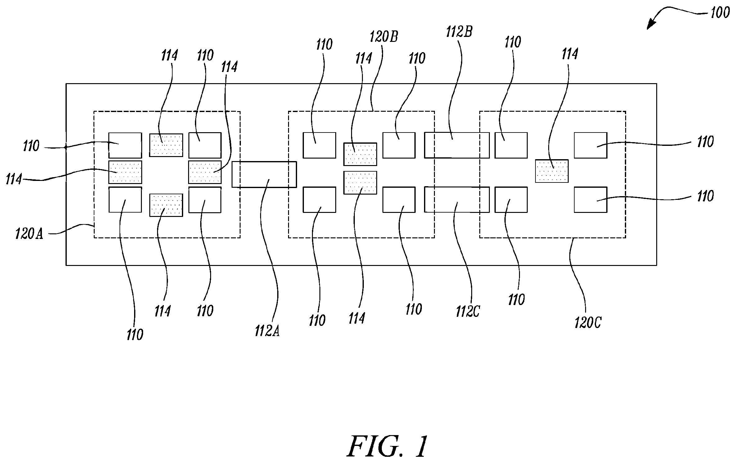 Patent US12361198 — Printed circuit board and method for designing the same — Figure 1