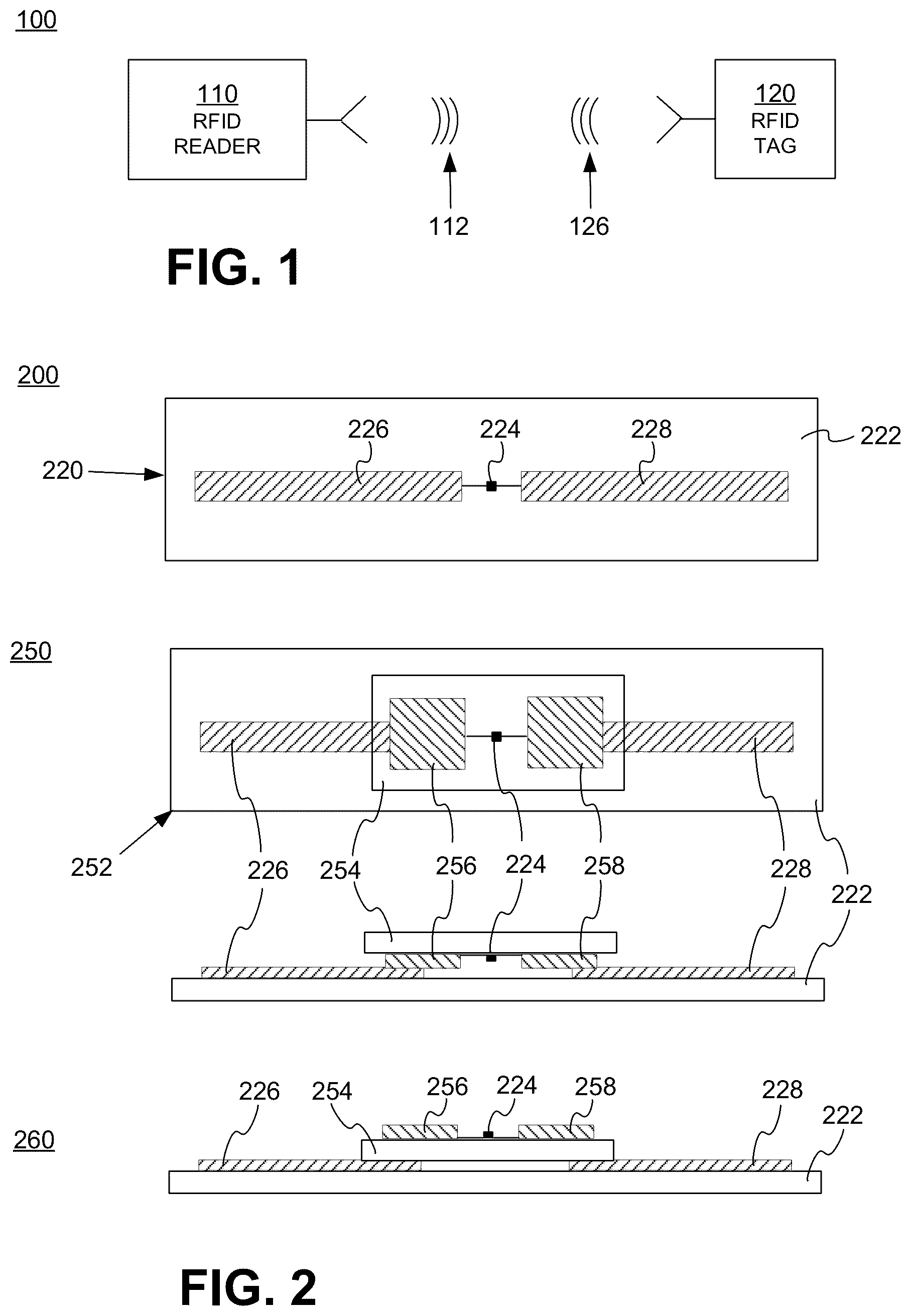 Patent US12361233 — RFID tags enforcing persistence while powered — Figure 1