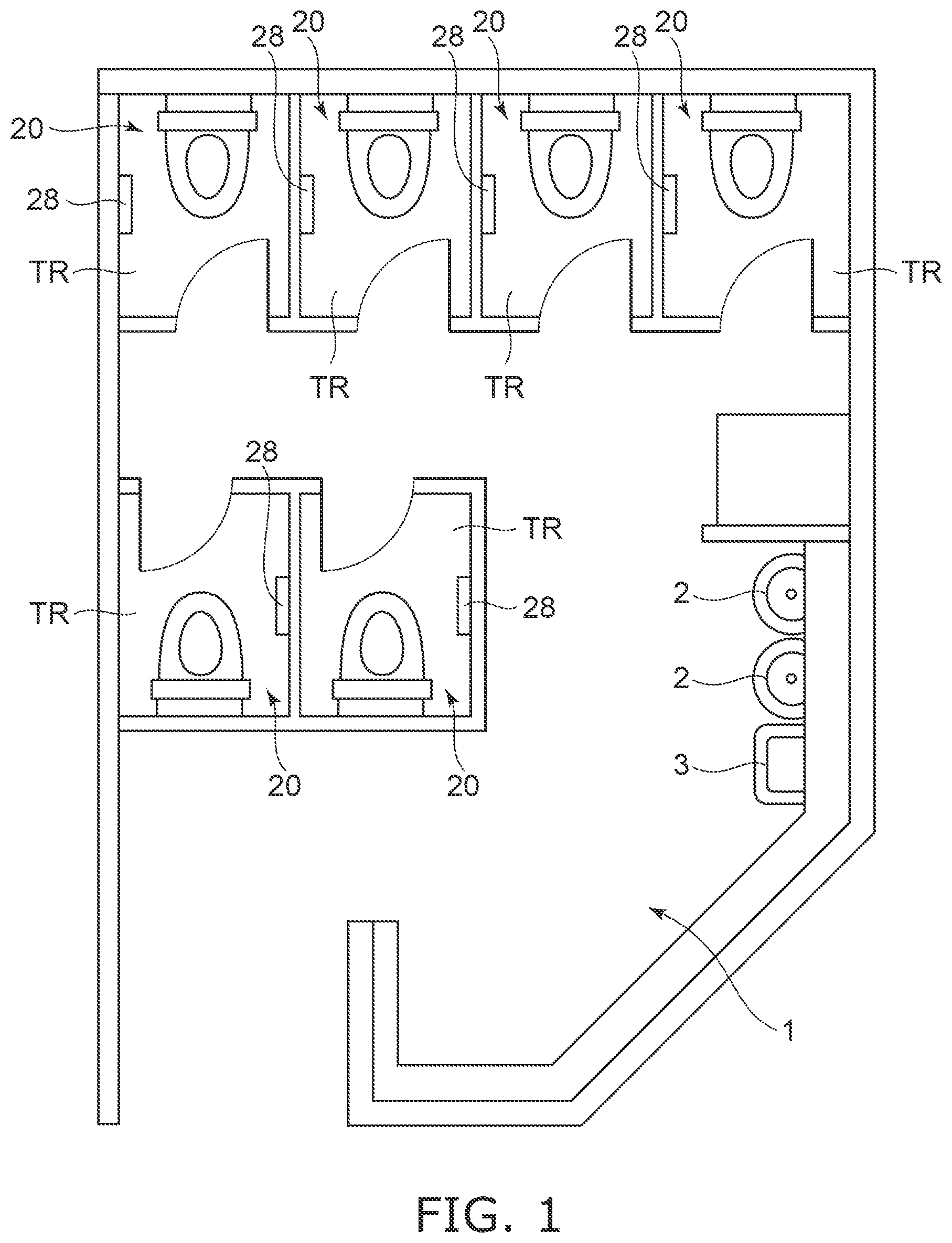 Patent US12361234 Figure 1 – Toilet device, toilet system, method for setting remote operation, and non-transitory computer-readable storage medium
