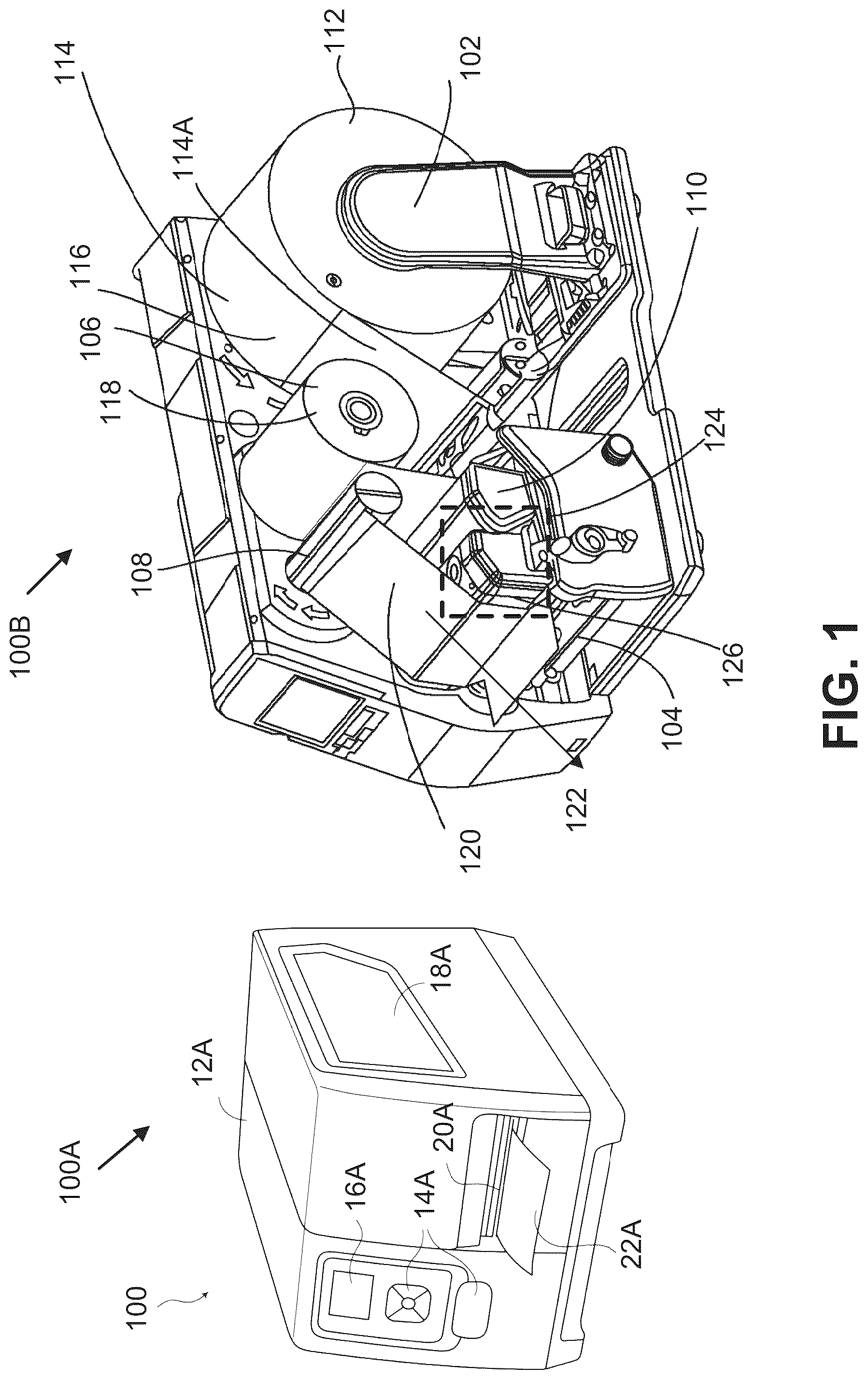 Patent US12361239 — Method, apparatus, and system for characterizing an optical system — Figure 1