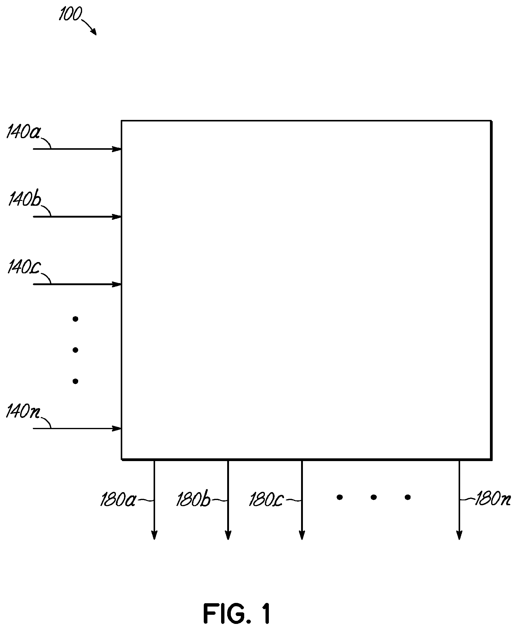Patent US12361272 — Analog neuromorphic circuit implemented using resistive memories — Figure 1