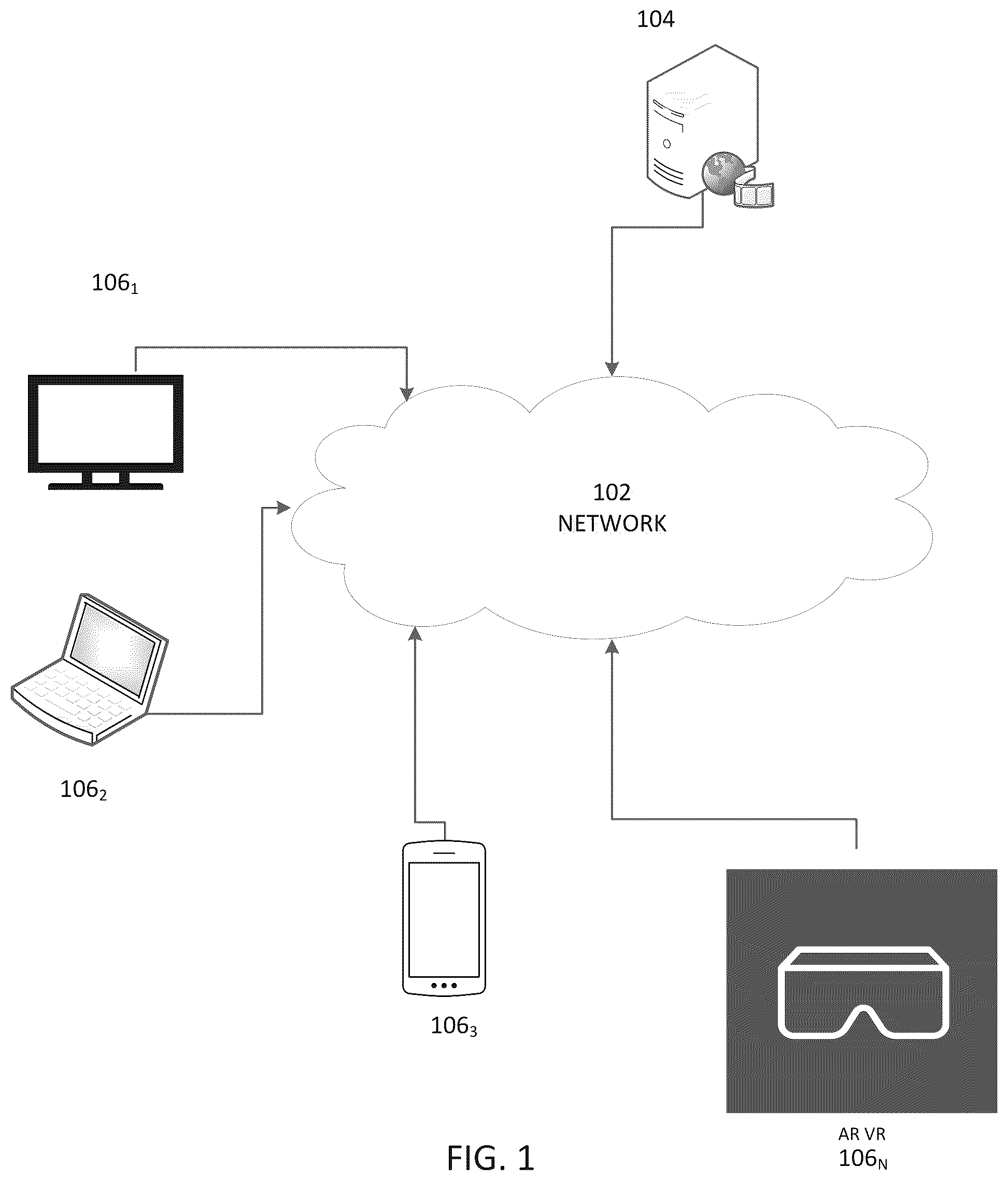 Patent US12361342 — Systems and methods for low latency network communications — Figure 1
