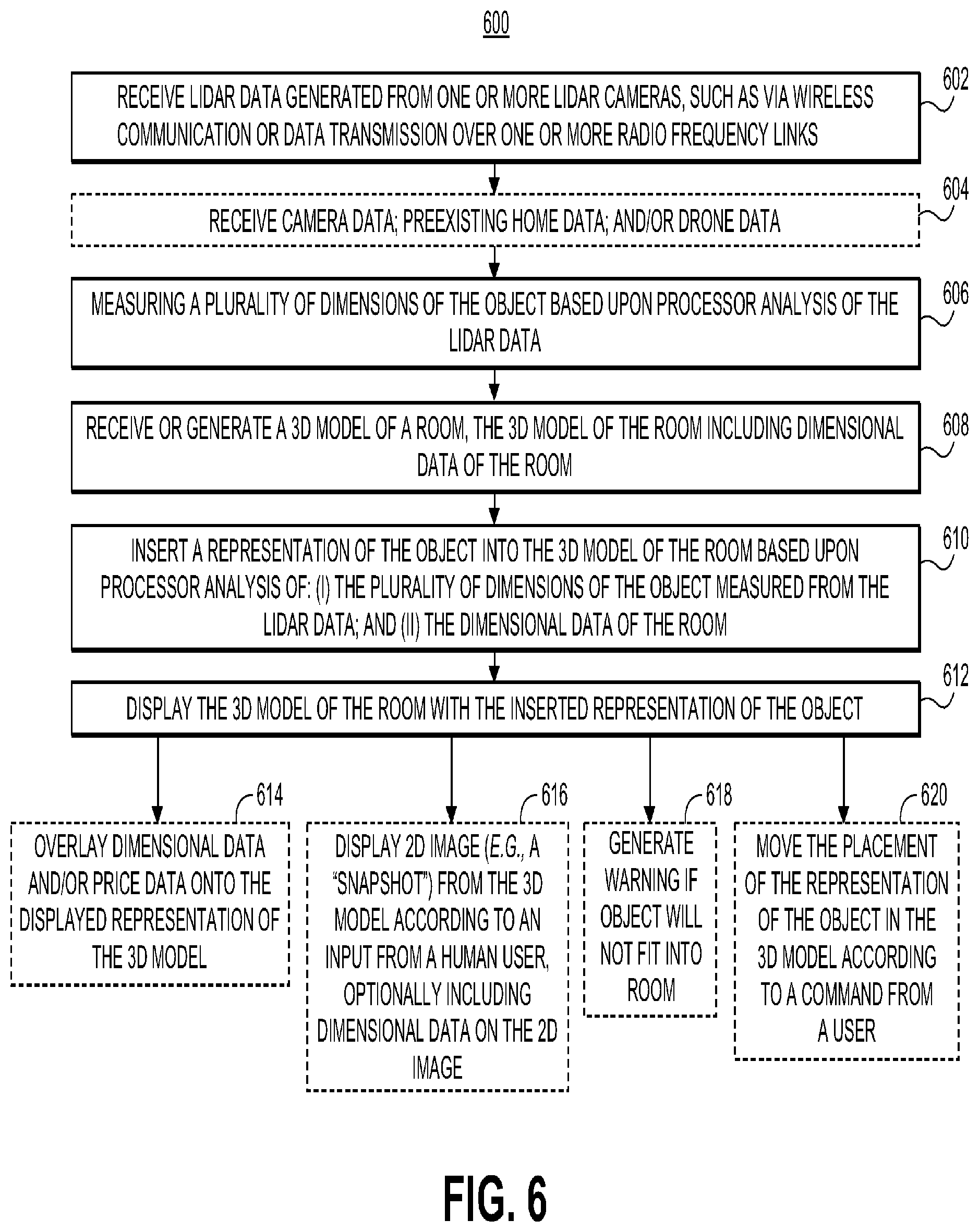 Patent US12361376 Figure 7 – Systems and methods for commercial inventory mapping including determining if goods are still available
