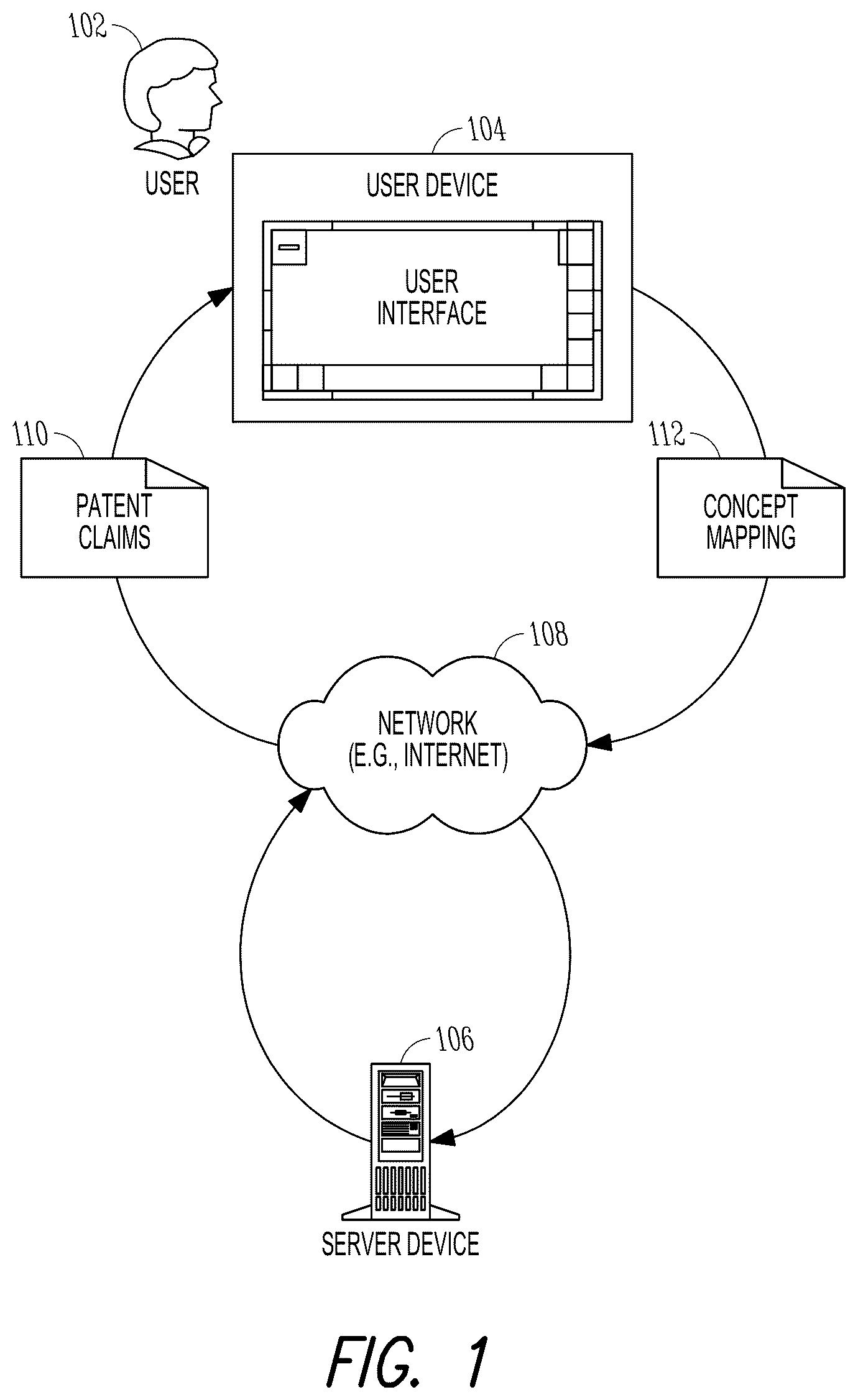 Patent US12361380 — Patent mapping — Figure 1