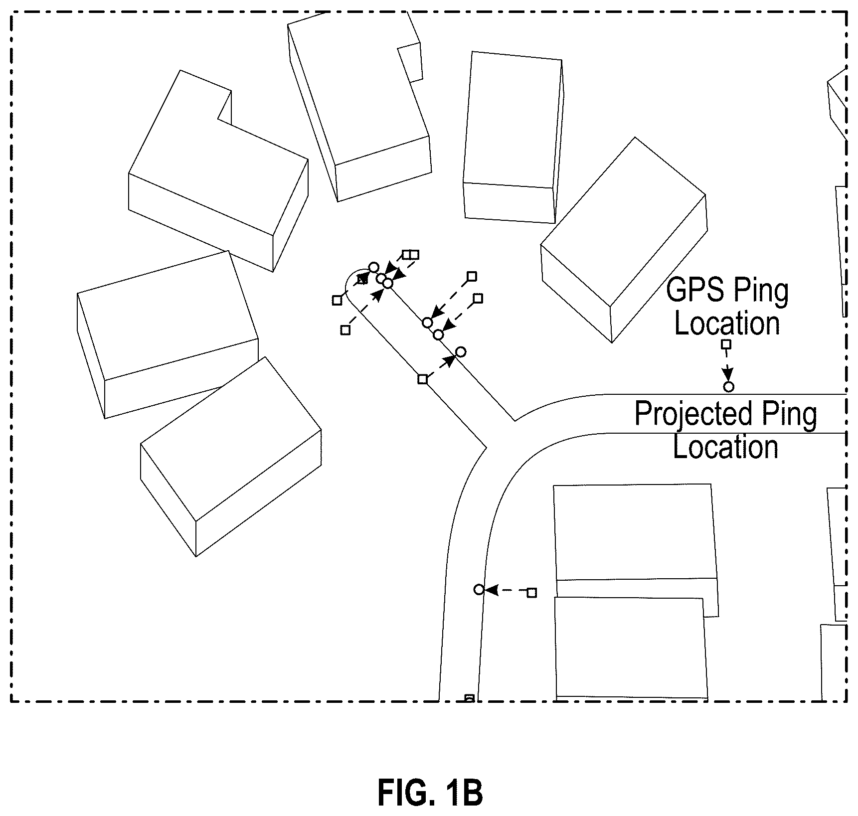 Patent US12361432 Figure 2 – System and method for customer and/or container discovery based on GPS drive path analysis for a waste / recycling service vehicle