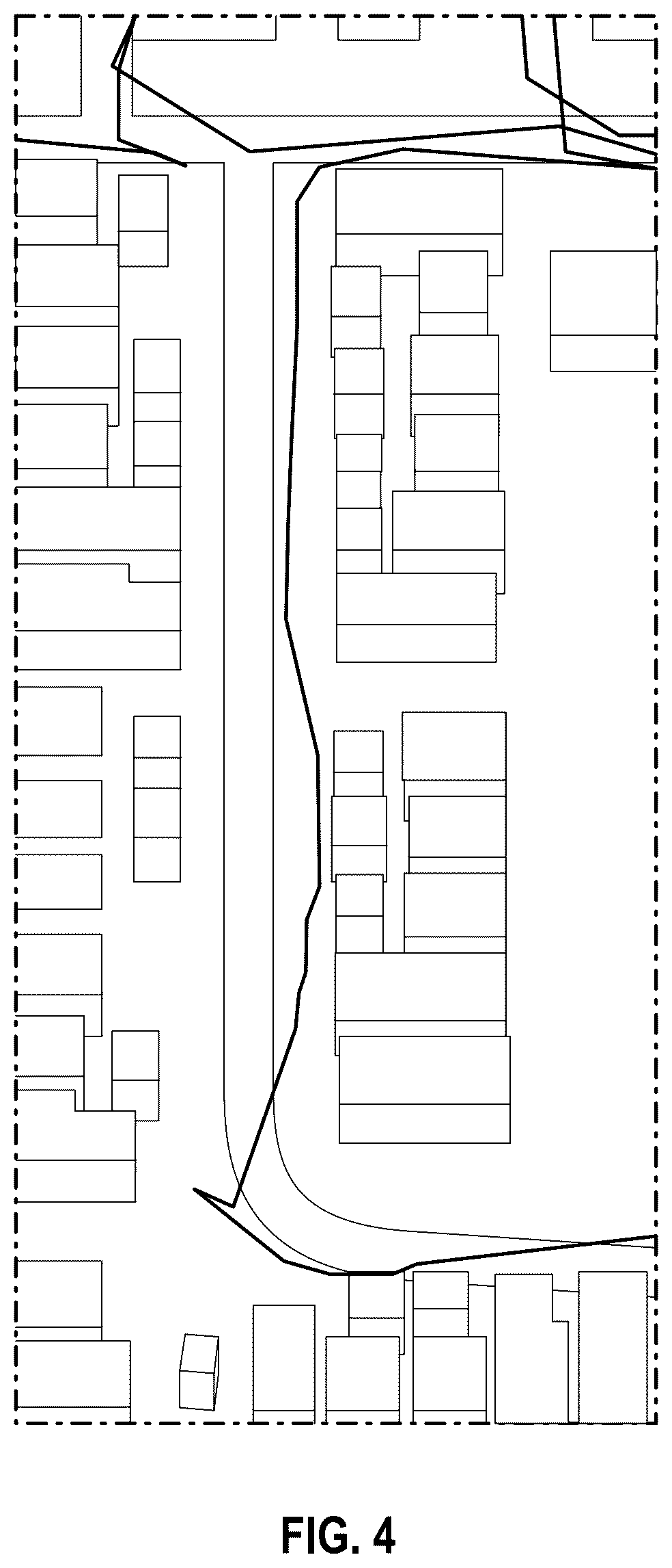 Patent US12361432 Figure 6 – System and method for customer and/or container discovery based on GPS drive path analysis for a waste / recycling service vehicle