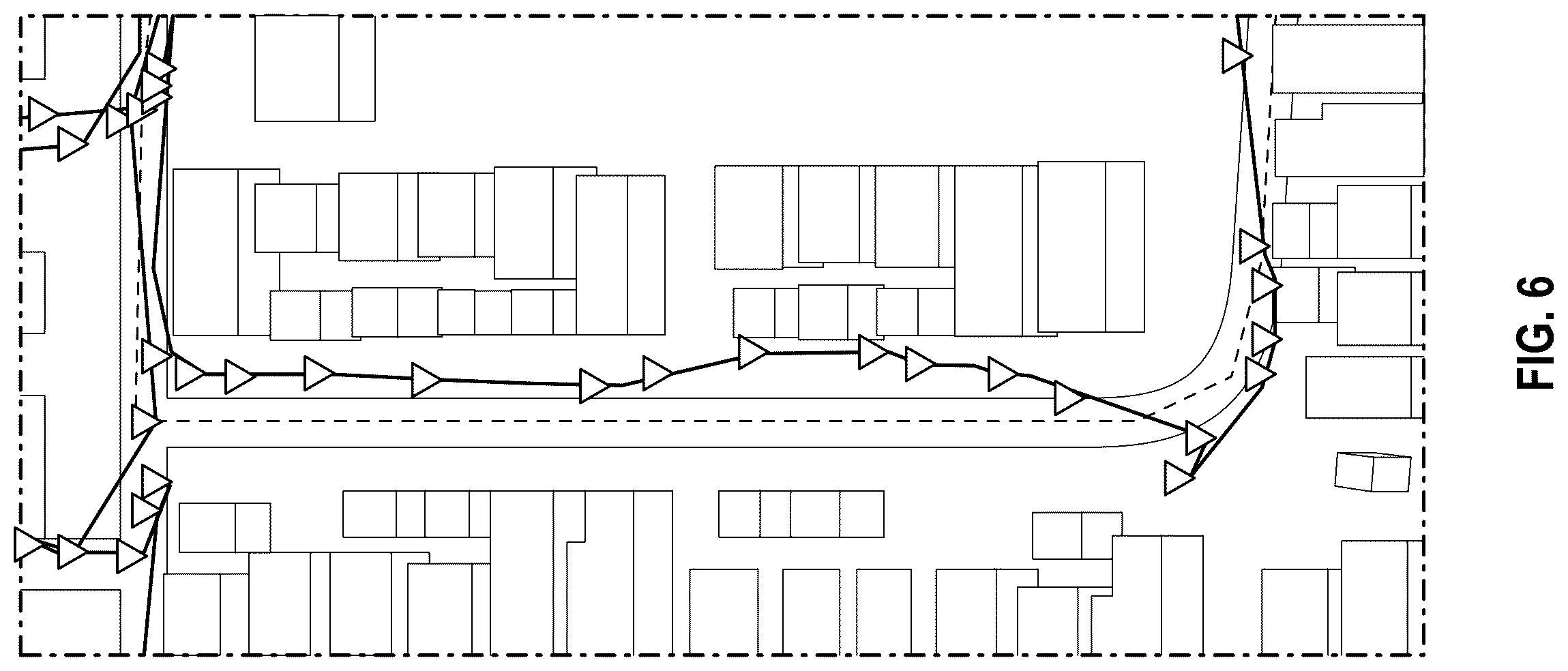 Patent US12361432 Figure 8 – System and method for customer and/or container discovery based on GPS drive path analysis for a waste / recycling service vehicle