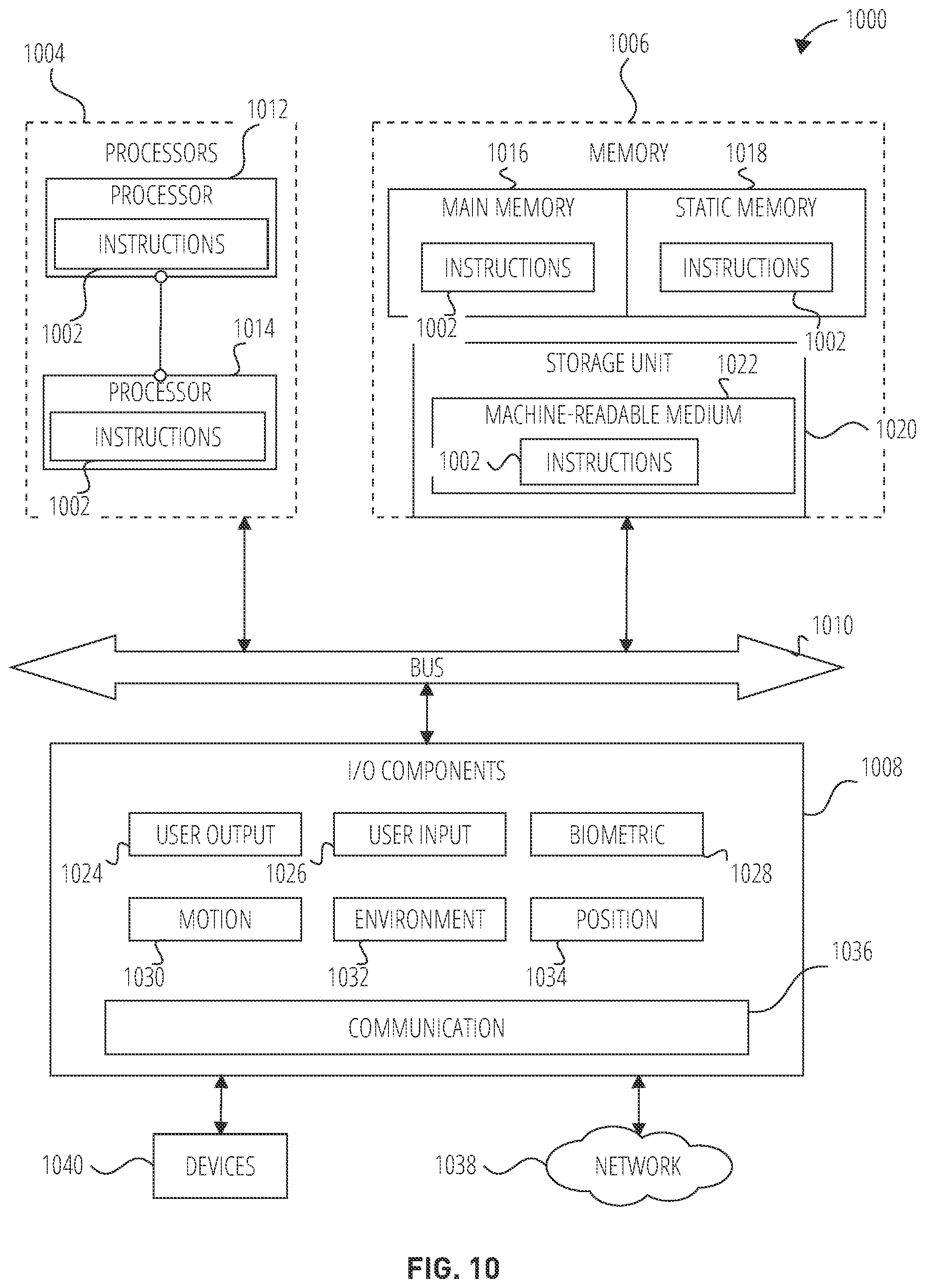 Patent US12361446 Figure 10 – Lift reporting system