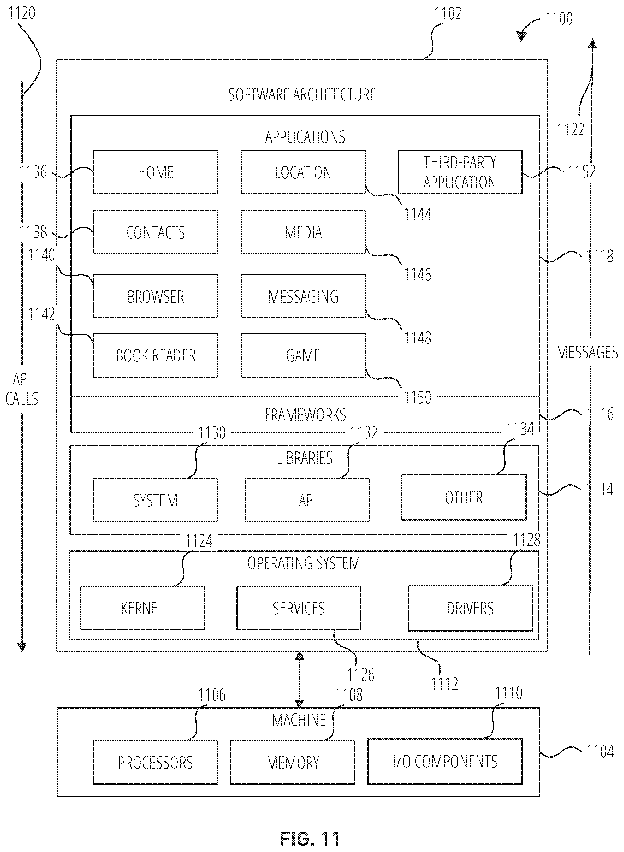 Patent US12361446 Figure 11 – Lift reporting system