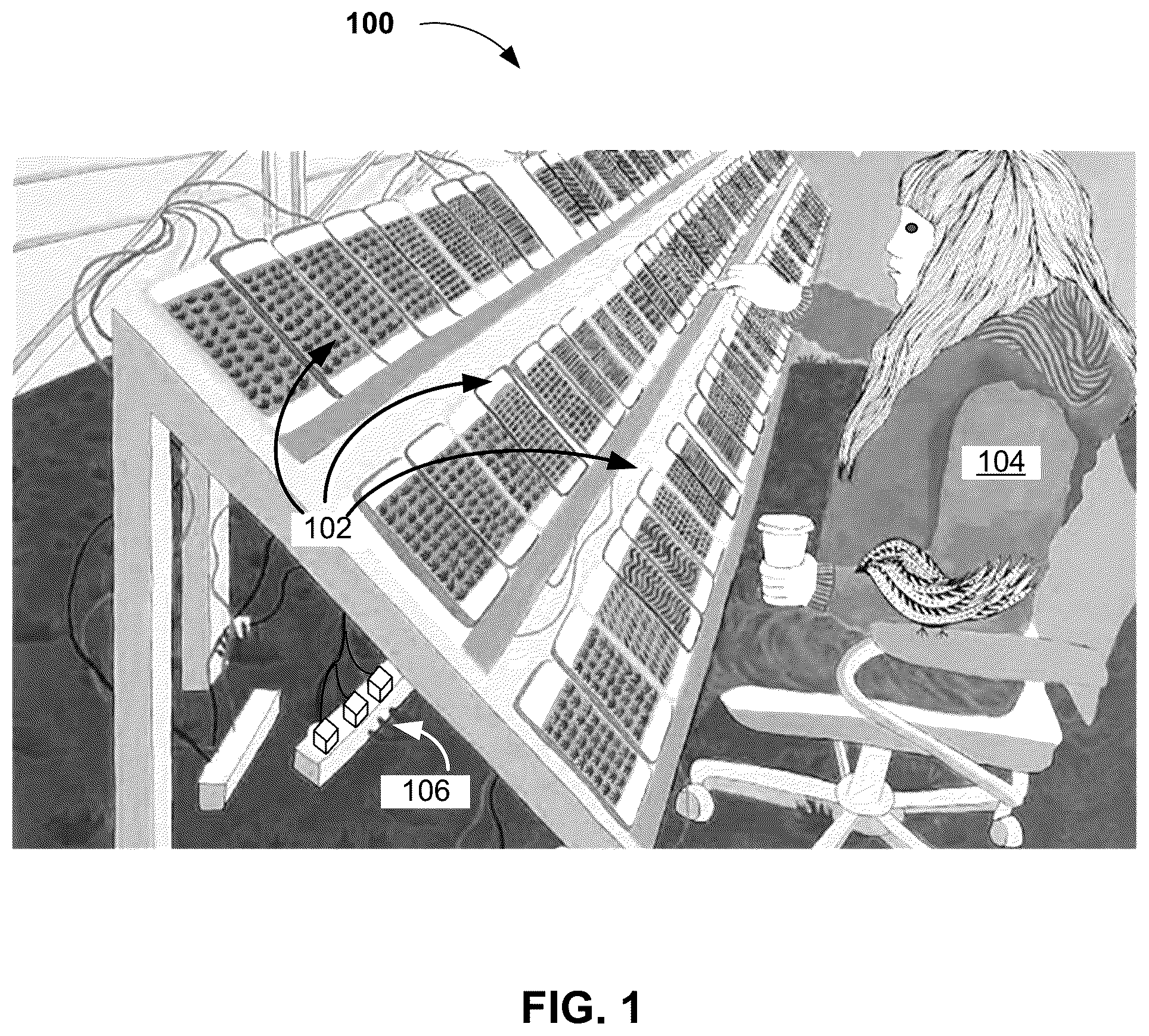 Patent US12361447 — Systems and methods for detecting and mitigating click farm fraud — Figure 1
