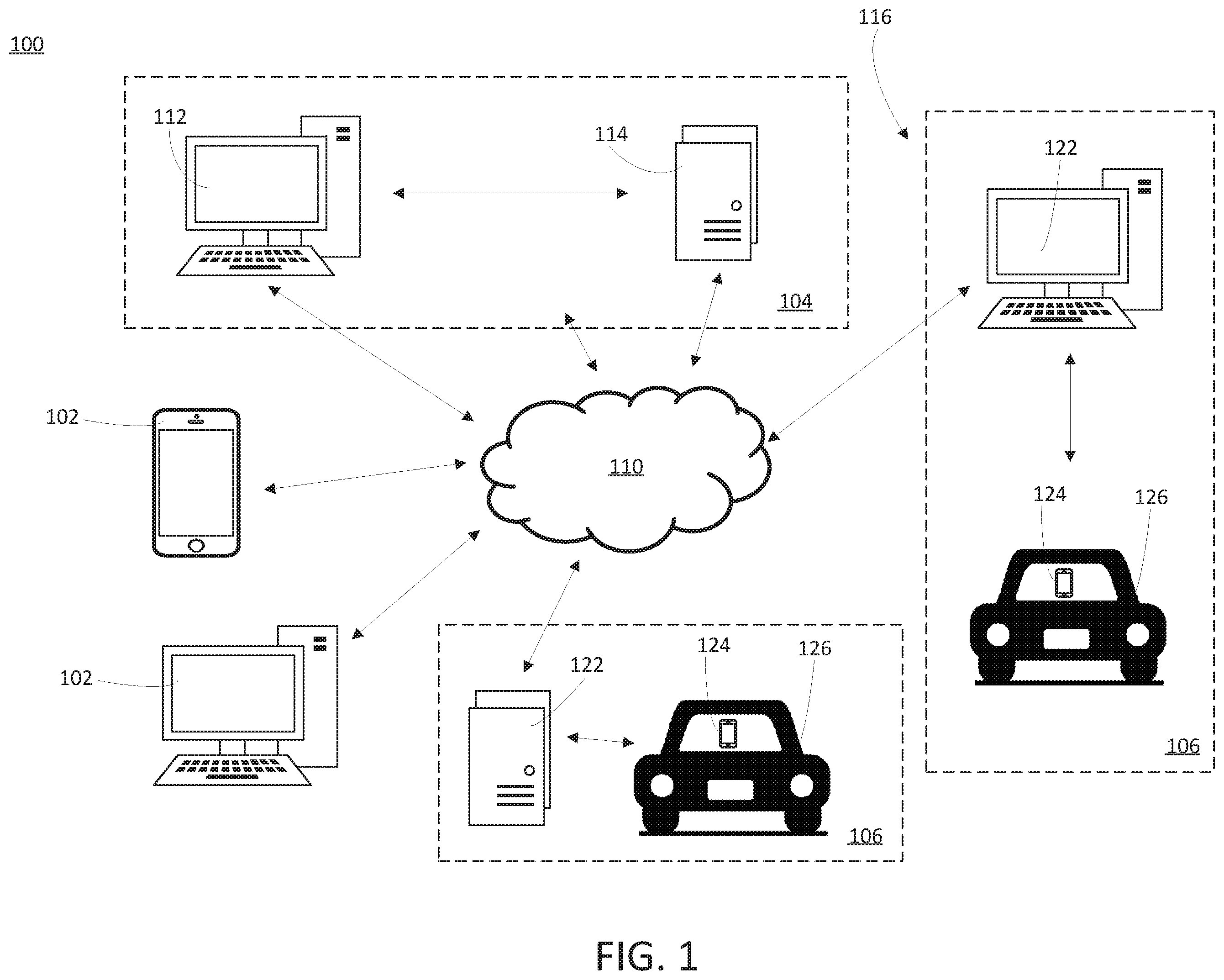 Patent US12361477 — Third party carrier management — Figure 1