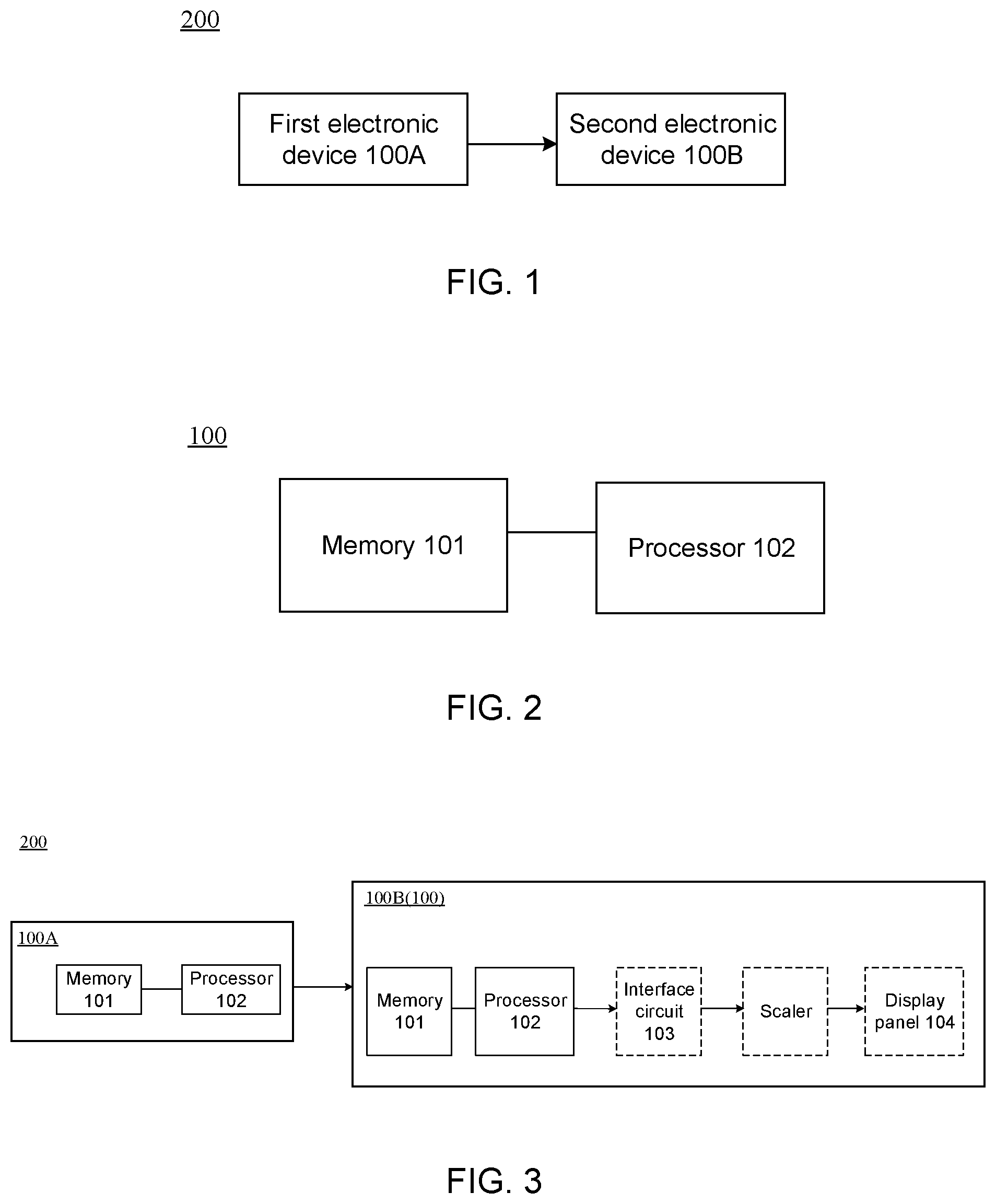 Patent US12361513 — Image processing method, electronic device, and image display system — Figure 1