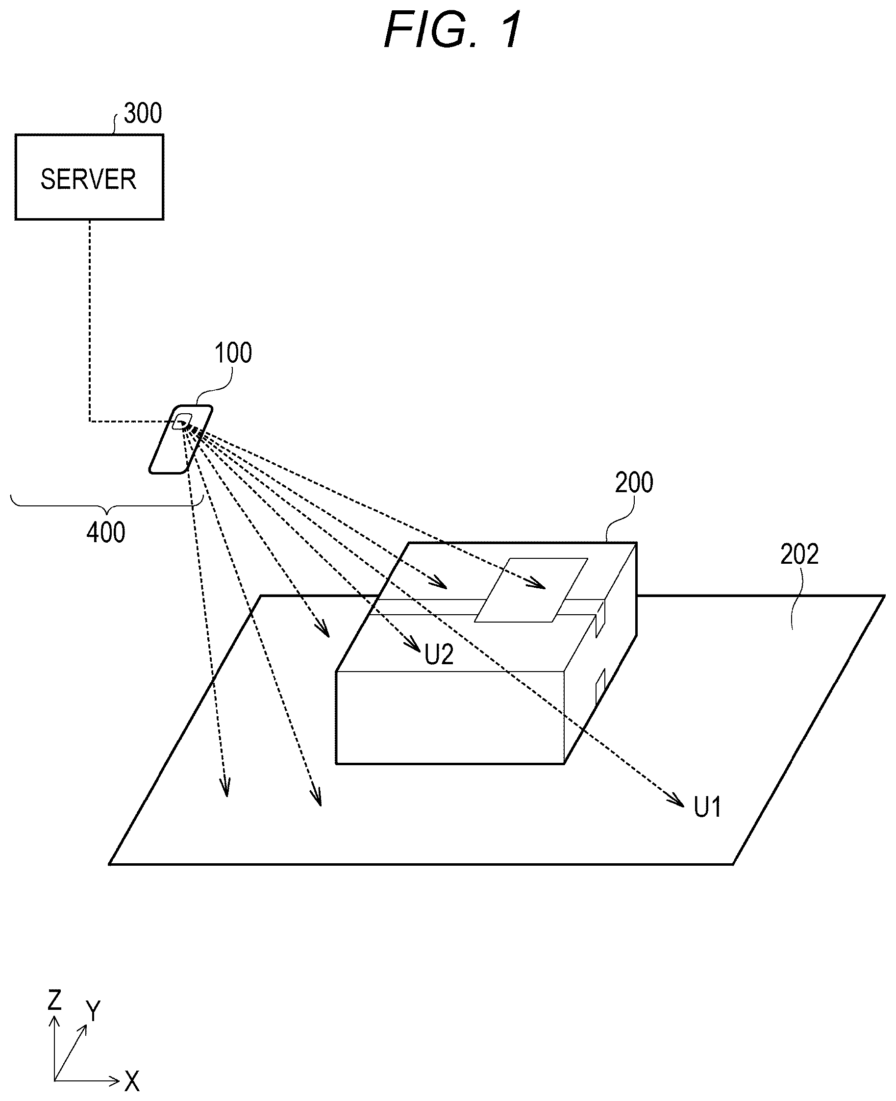Patent US12361581 Figure 1 – 3-dimension parcel measurement device according to a captured image and depth measurement