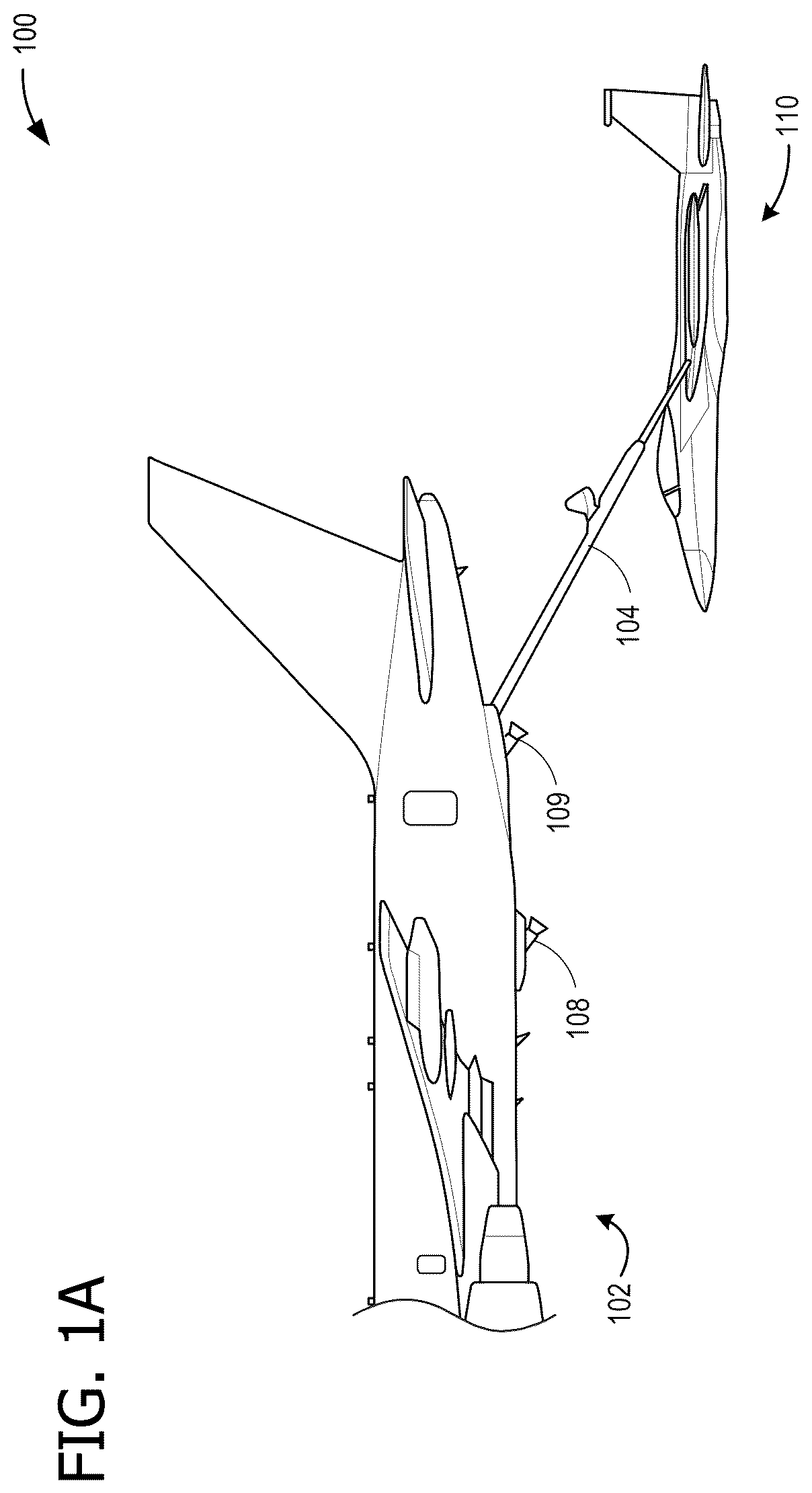 Patent US12361585 Figure 1 – Feature detection for automated air-to-air refueling (A3R)