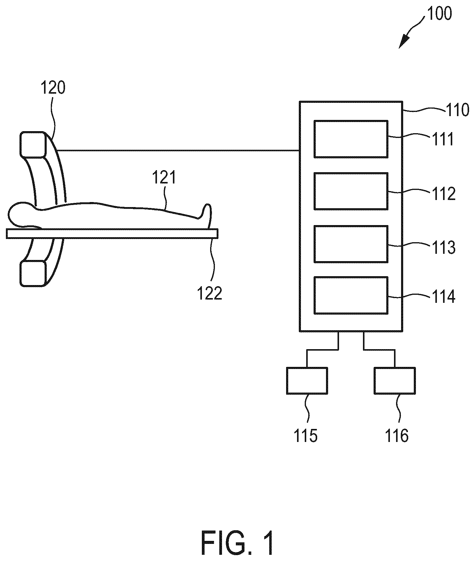 Patent US12361609 — Apparatus for generating an augmented image of an object — Figure 1