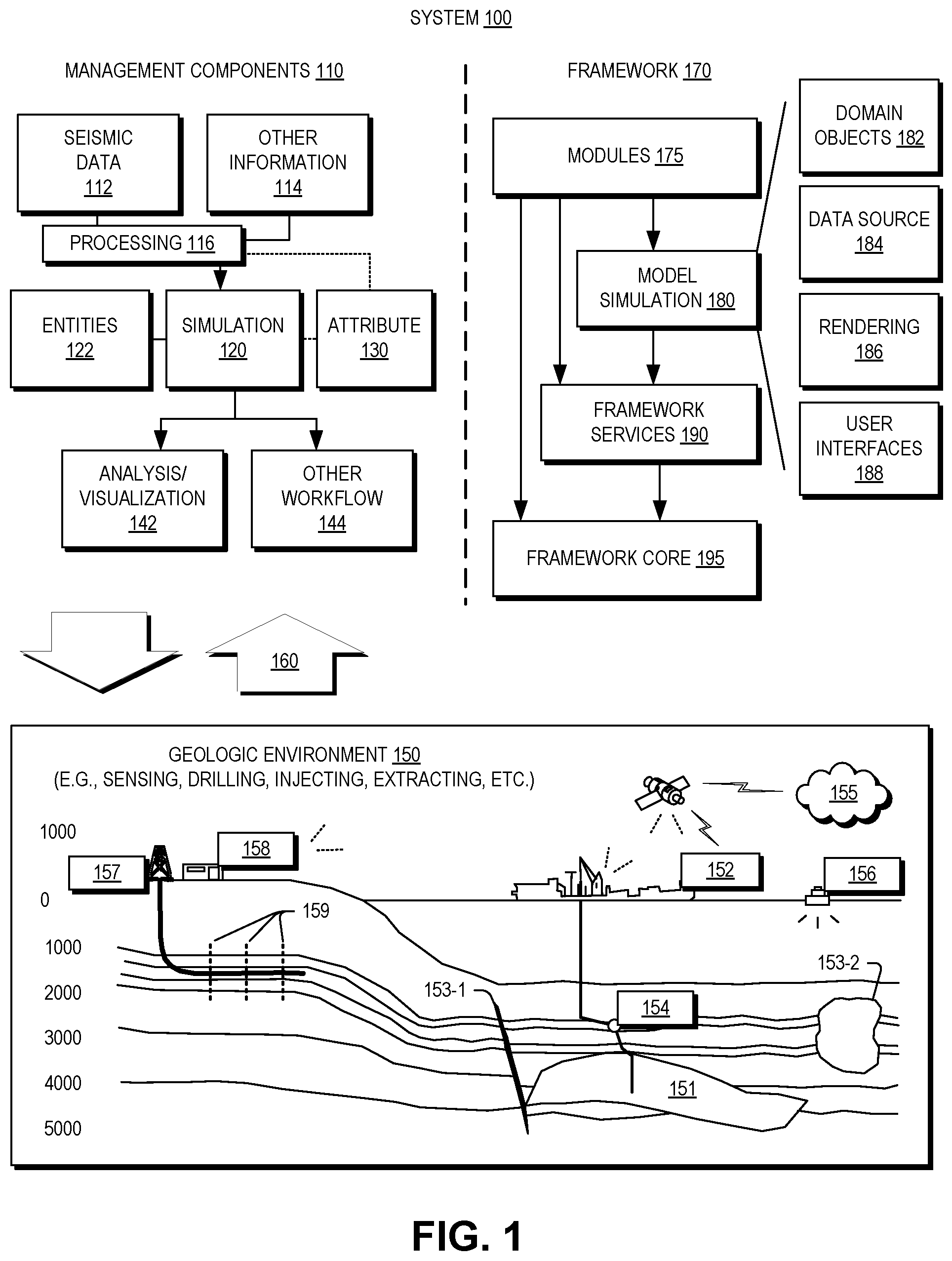 Patent US12361610 — Predictive geological drawing system and method — Figure 1