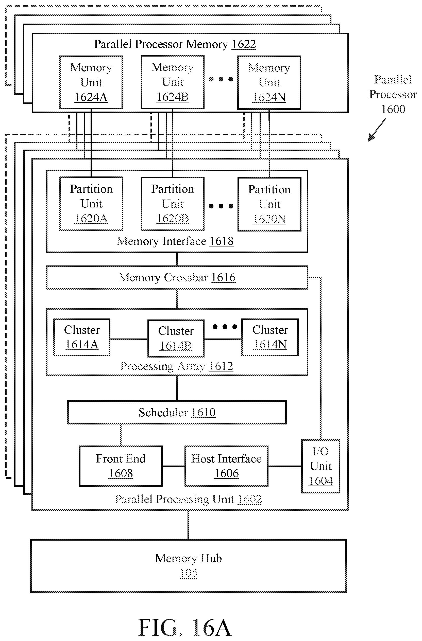 Patent US12361629 Figure 16 – Temporal data structures in a ray tracing architecture