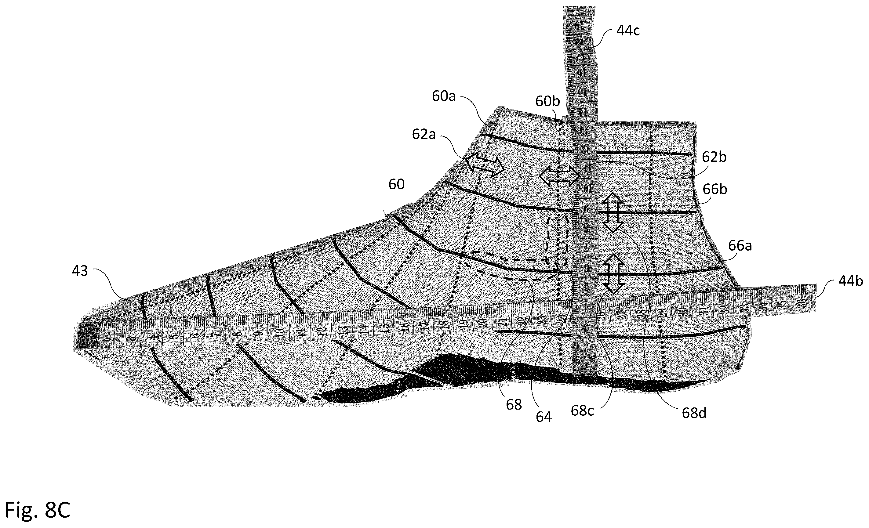 Patent US12361644 Figure 13 – Methods for updating knitting instructions based on physical measurement of knitted article