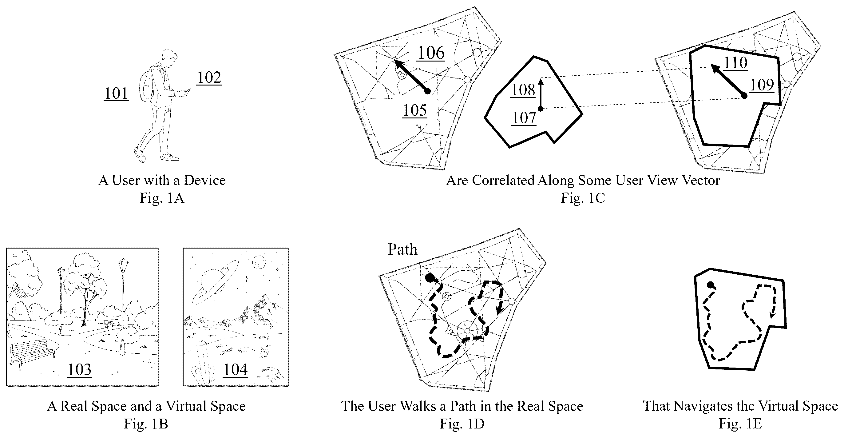 Patent US12361655 — Handling invalid user control motions in augmented reality — Figure 1