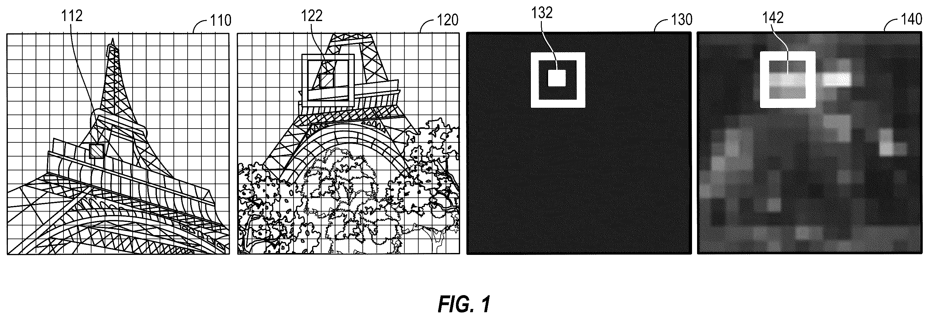 Patent US12361699 — Efficient neural-network-based processing of visual content — Figure 1