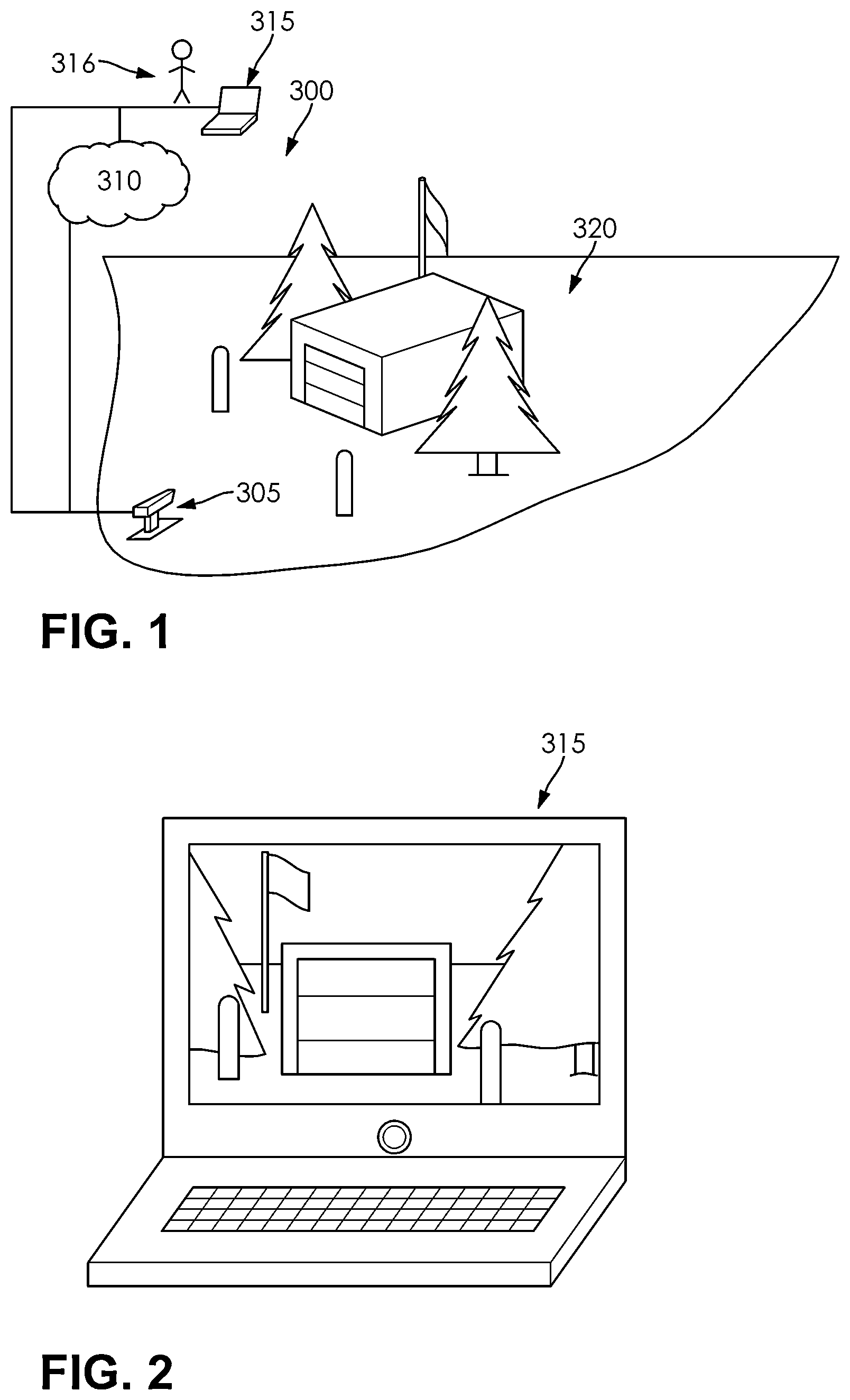 Patent US12361705 Figure 1 – System and method for reducing surveillance detection errors