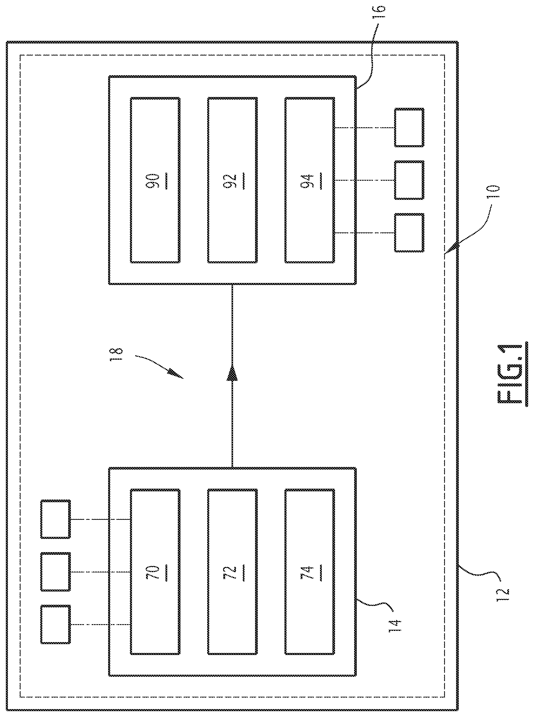 Patent US12361833 Figure 1 – Secure transfer system for digital aircraft data, data producer system, data consumer system, and related transfer method