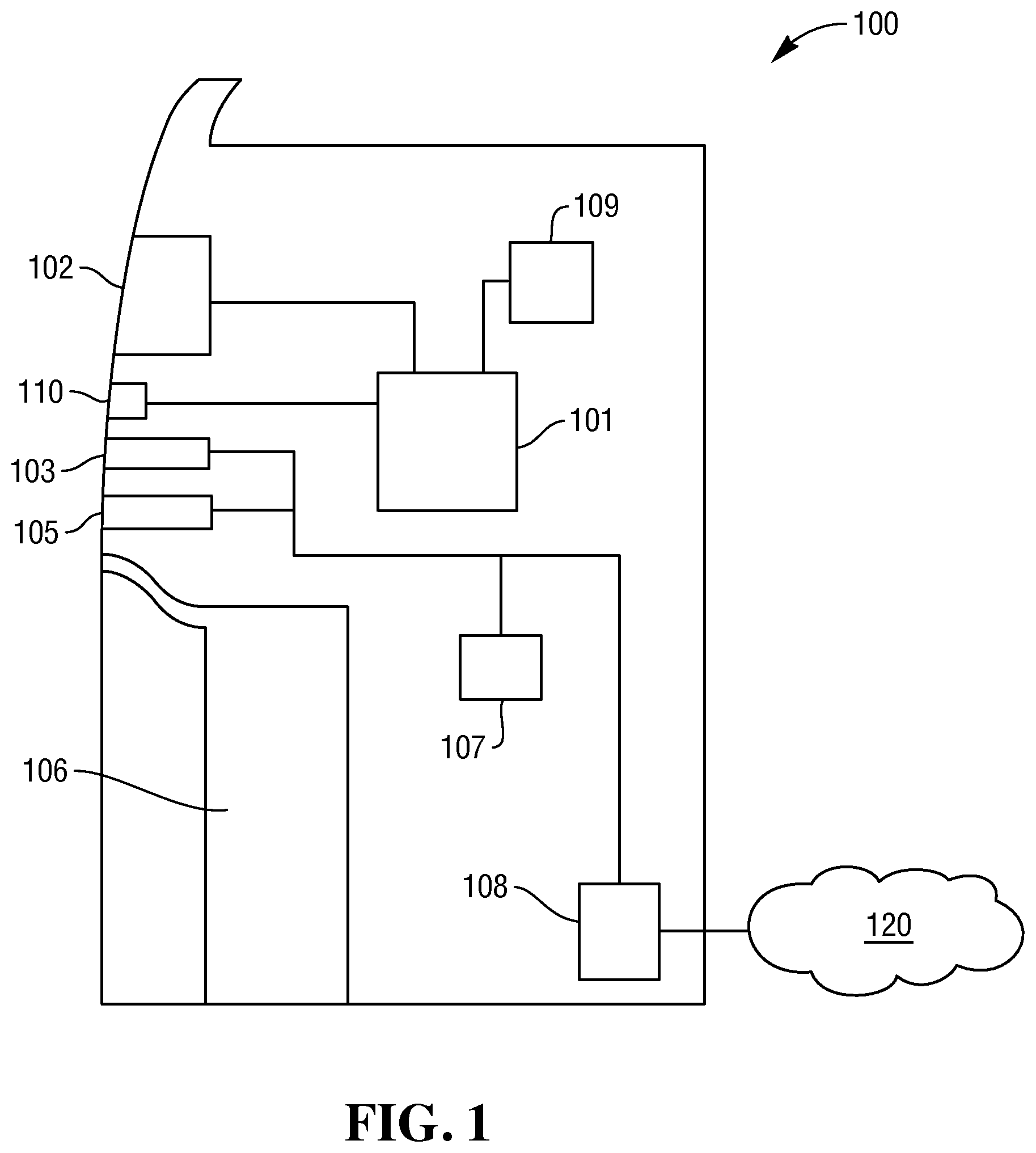Patent US12361841 — Textured film overlay for touch-sensitive displays — Figure 1